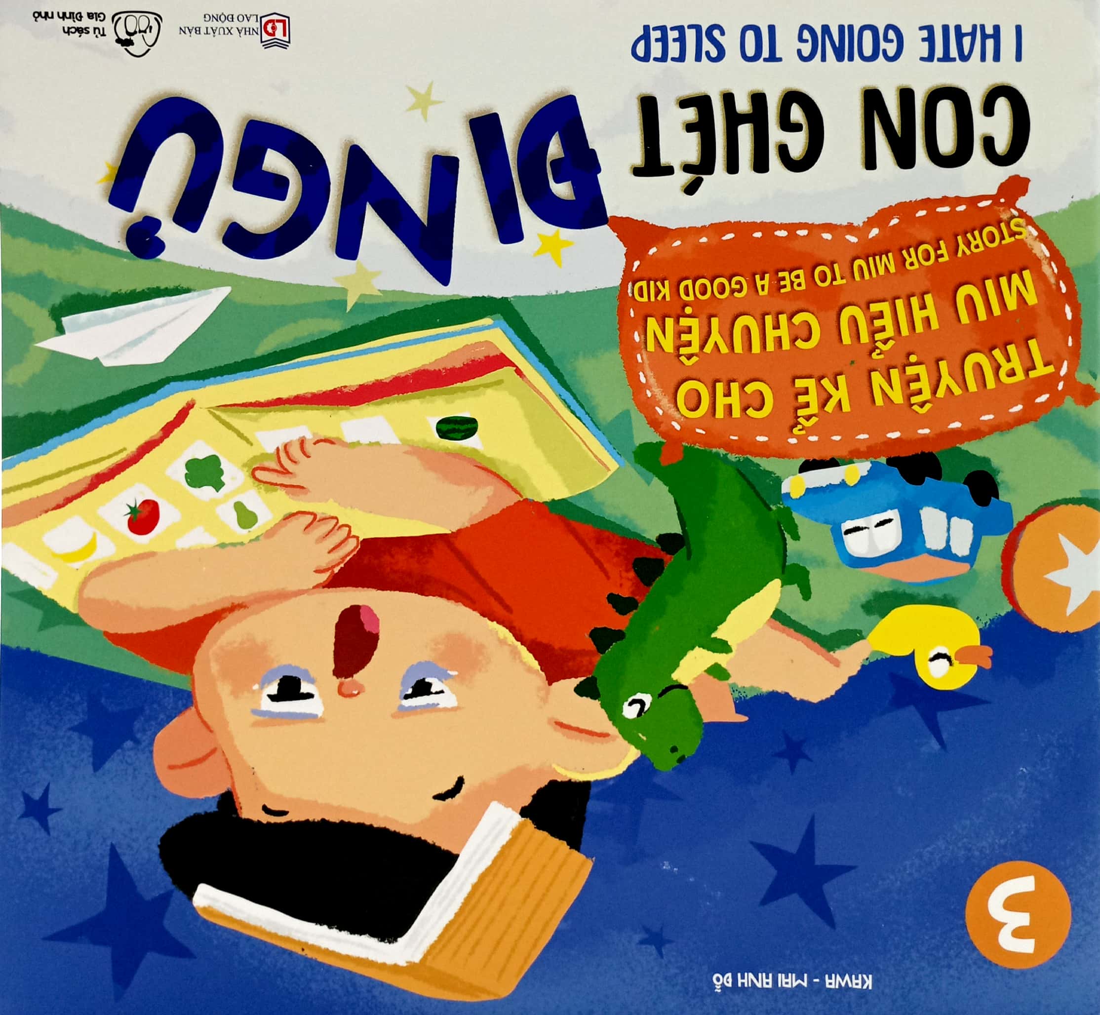 truyện kể cho miu hiểu chuyện - con ghét đi ngủ (song ngữ việt-anh)