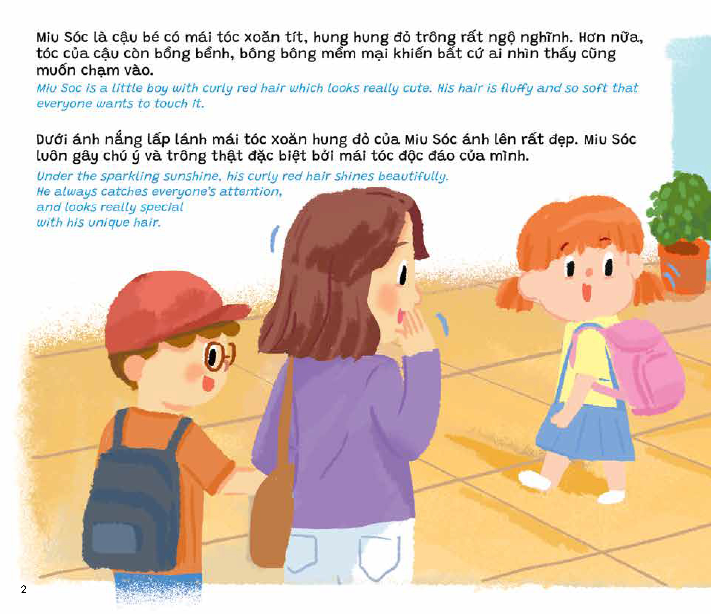 truyện kể cho miu hiểu chuyện - con ghét gội đầu (song ngữ việt-anh)