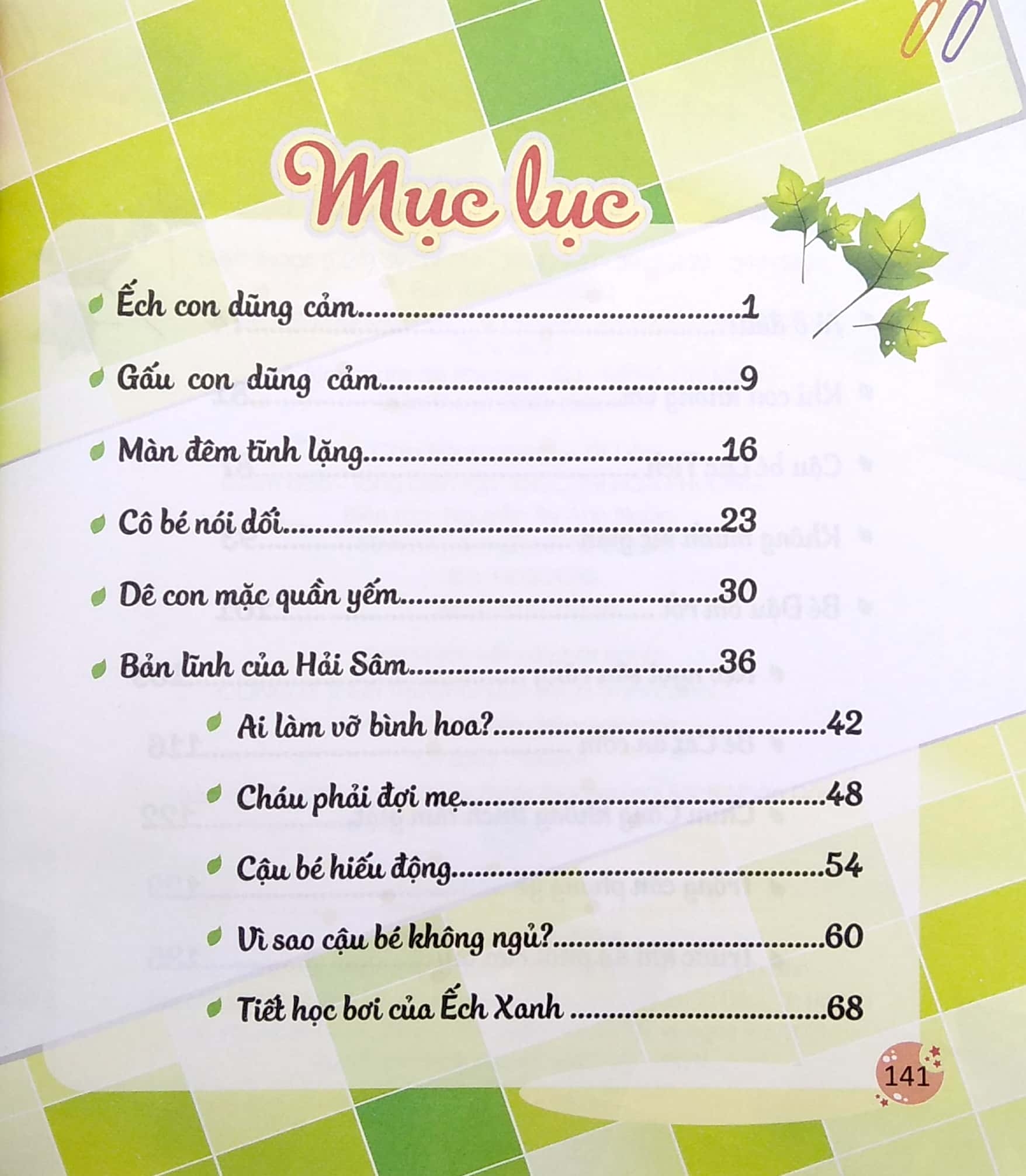 truyện kể chúc bé ngủ ngon - can đảm