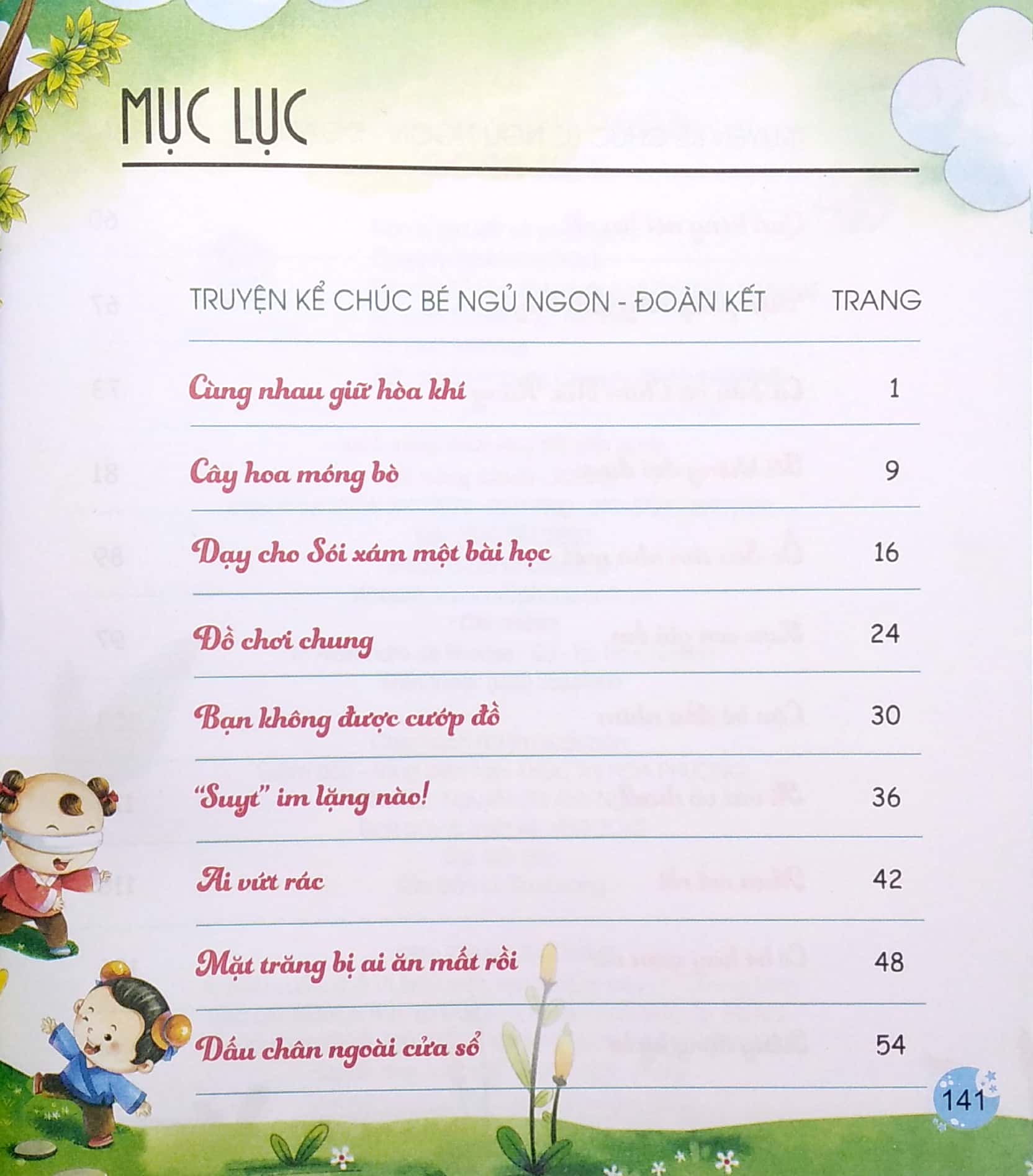 truyện kể chúc bé ngủ ngon - đoàn kết