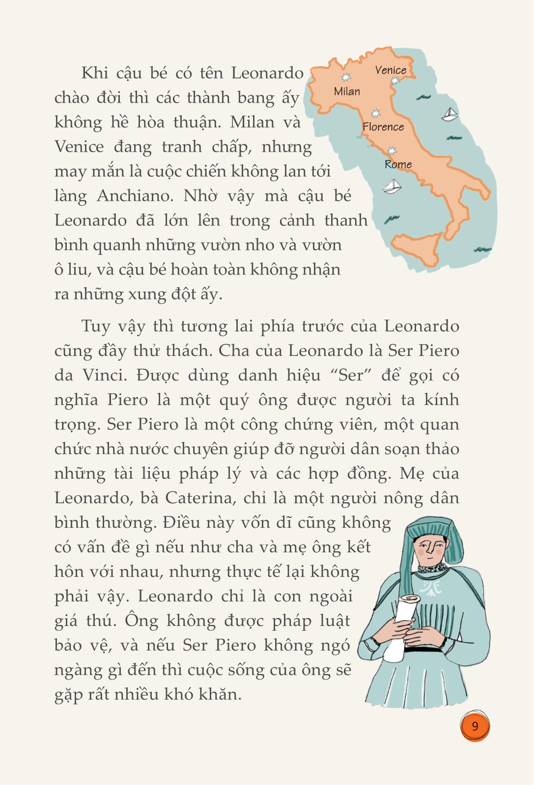 truyện kể danh nhân truyền cảm hứng - leonardo da vinci