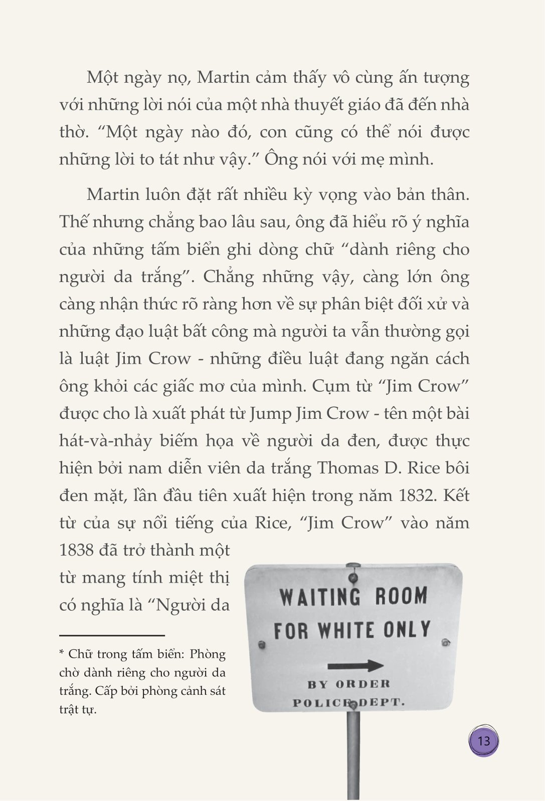 truyện kể danh nhân truyền cảm hứng - martin luther king jr