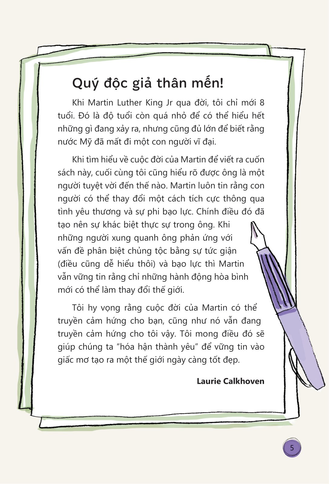 truyện kể danh nhân truyền cảm hứng - martin luther king jr