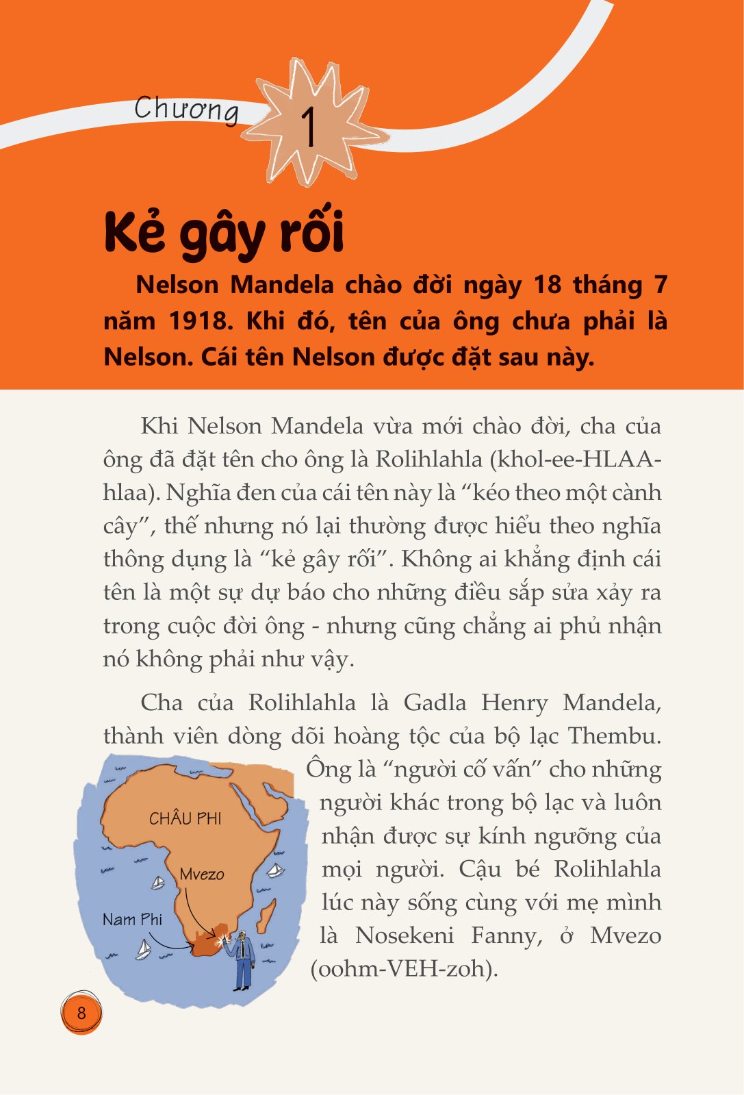 truyện kể danh nhân truyền cảm hứng - nelson mandela