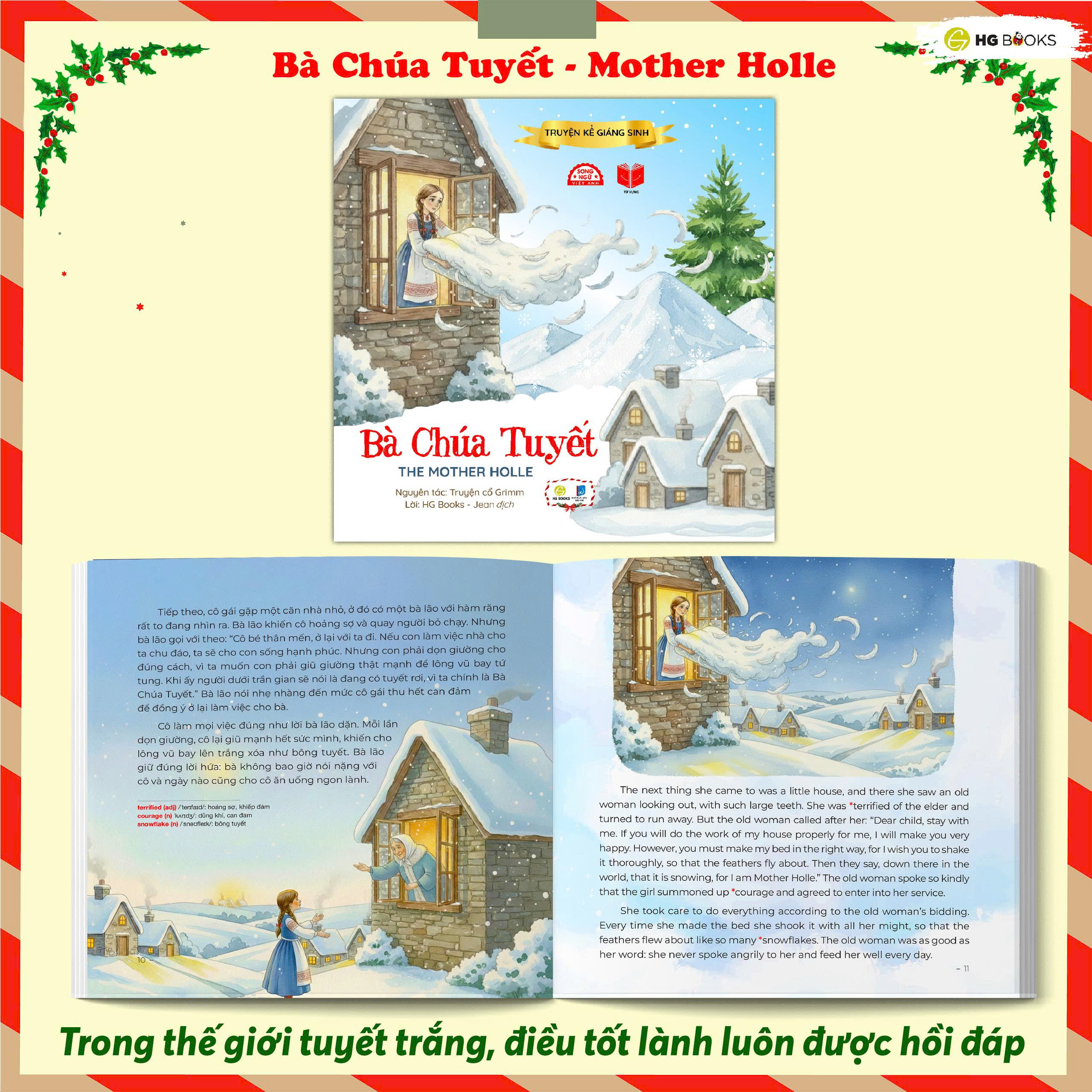 Truyện Kể Giáng Sinh - Bà Chúa Tuyết - Mother Holle