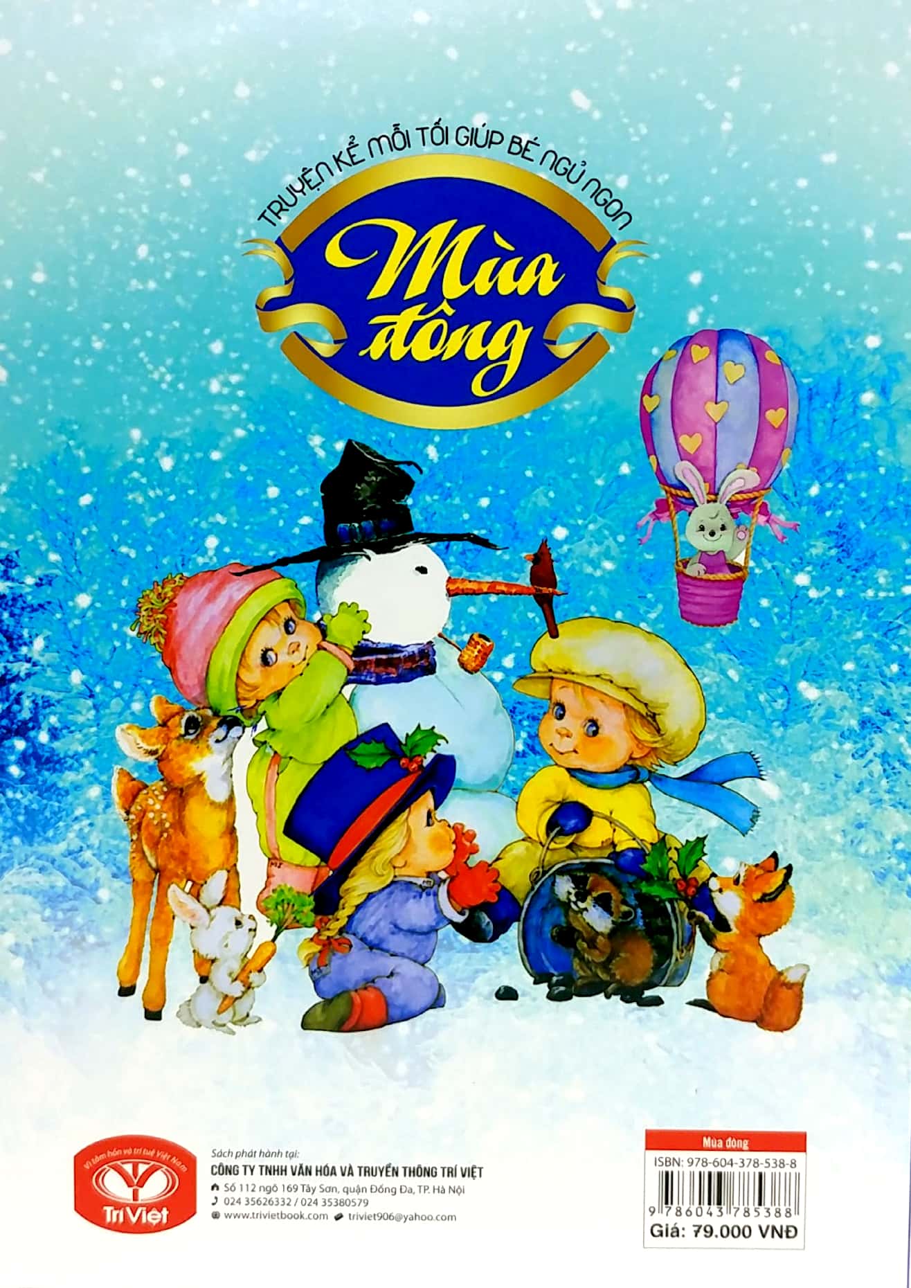 truyện kể mỗi tối giúp bé ngủ ngon - mùa đông