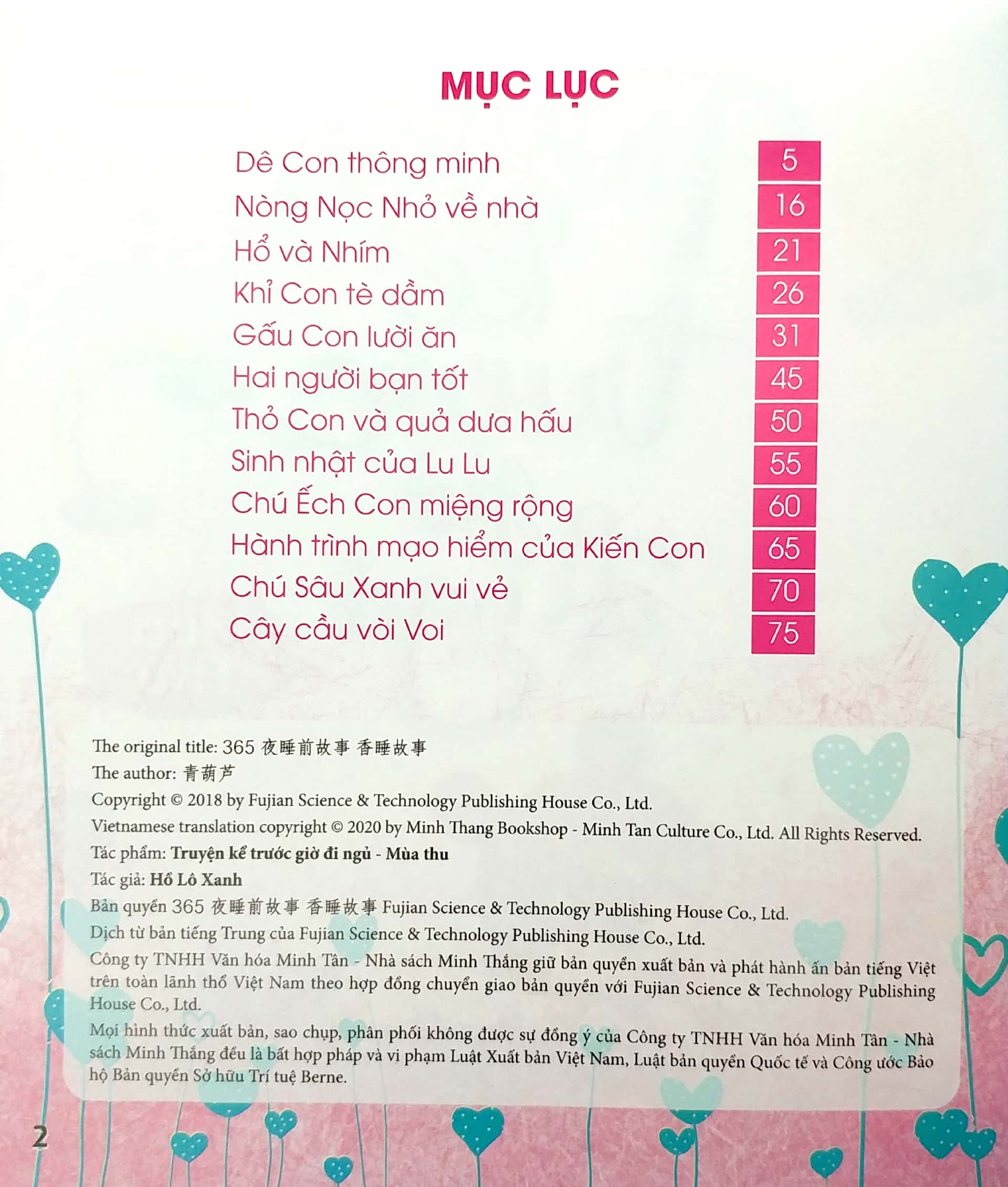 truyện kể trước giờ đi ngủ - mùa thu (tái bản)