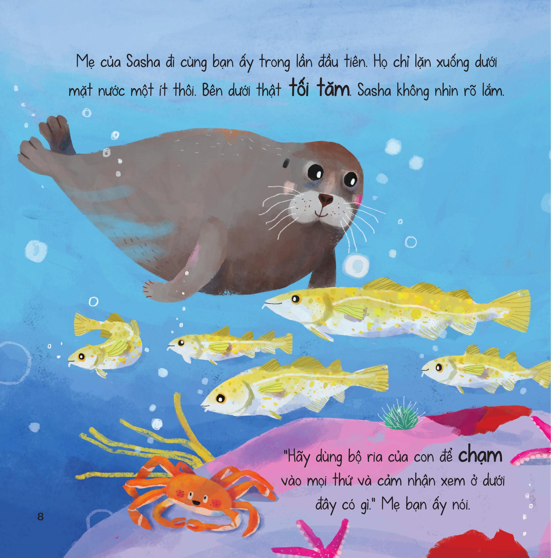 truyện kể từ đại dương - chẳng sợ làn nước tối tăm!