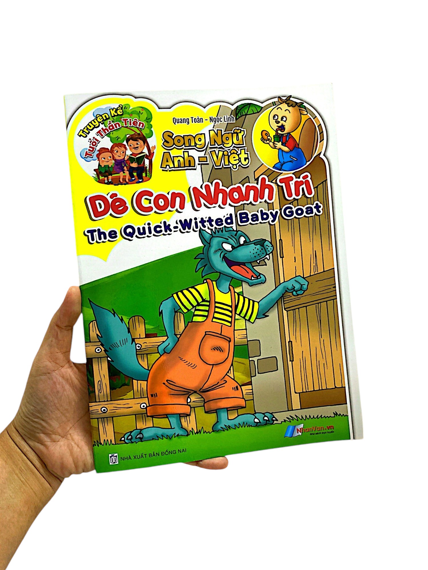 truyện kể tuổi thần tiên - song ngữ anh việt - dê con nhanh trí