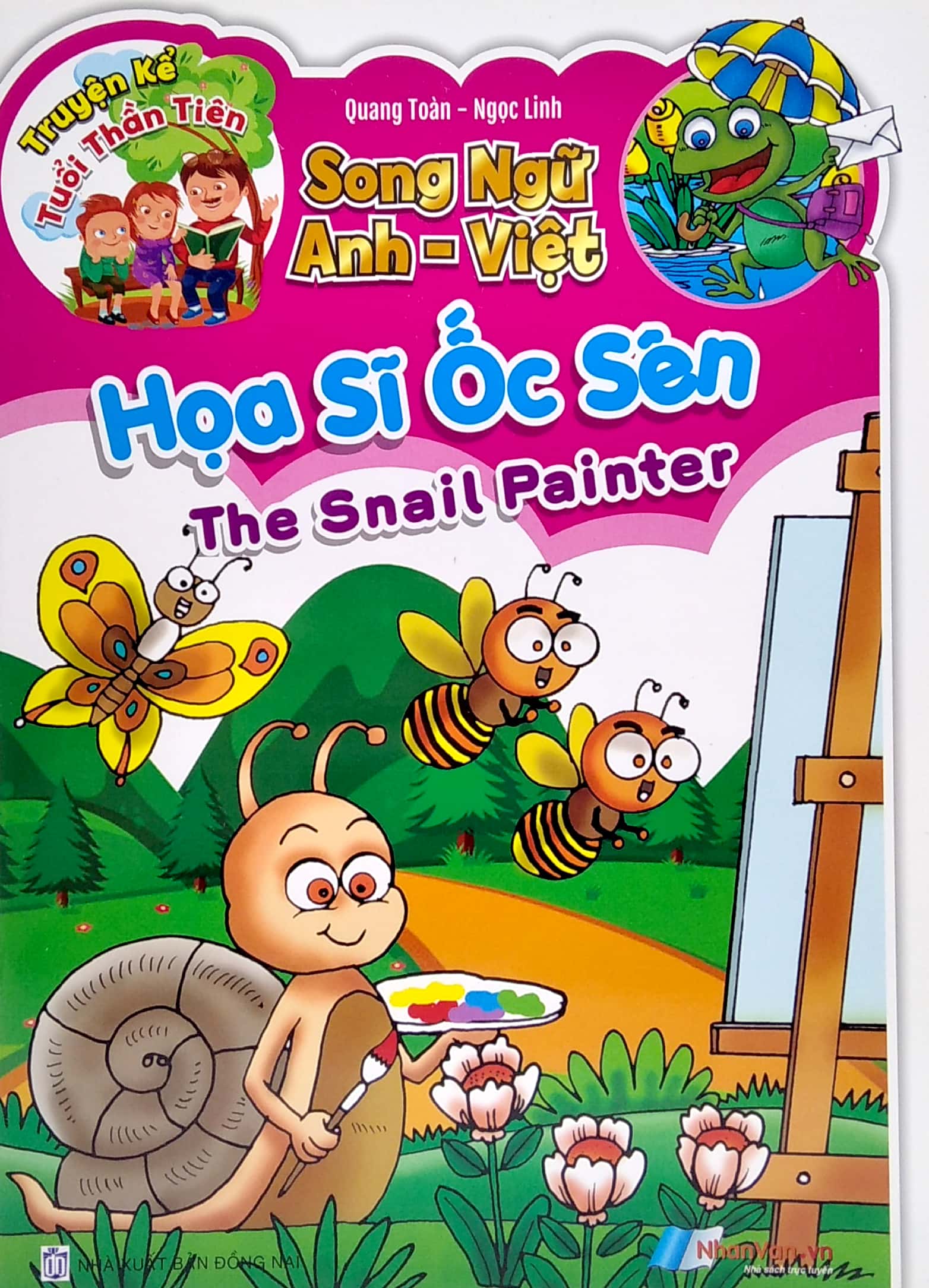 truyện kể tuổi thần tiên - song ngữ anh việt - hoạ sĩ ốc sên
