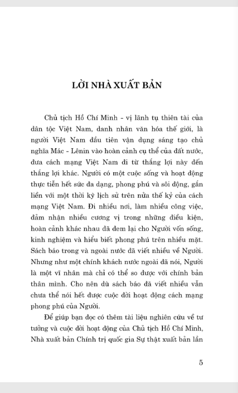 Truyen Ke Ve Bac Ho - Nhung Chang Duong Truong Ky Khang Chien