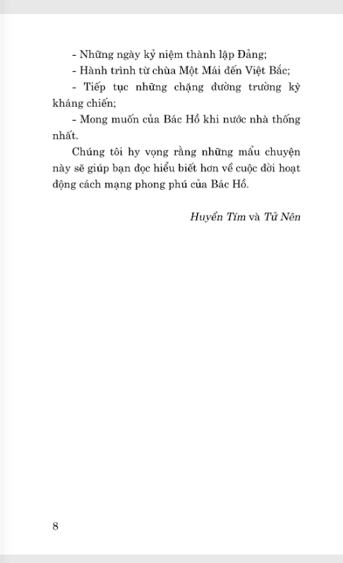 Truyen Ke Ve Bac Ho - Nhung Chang Duong Truong Ky Khang Chien