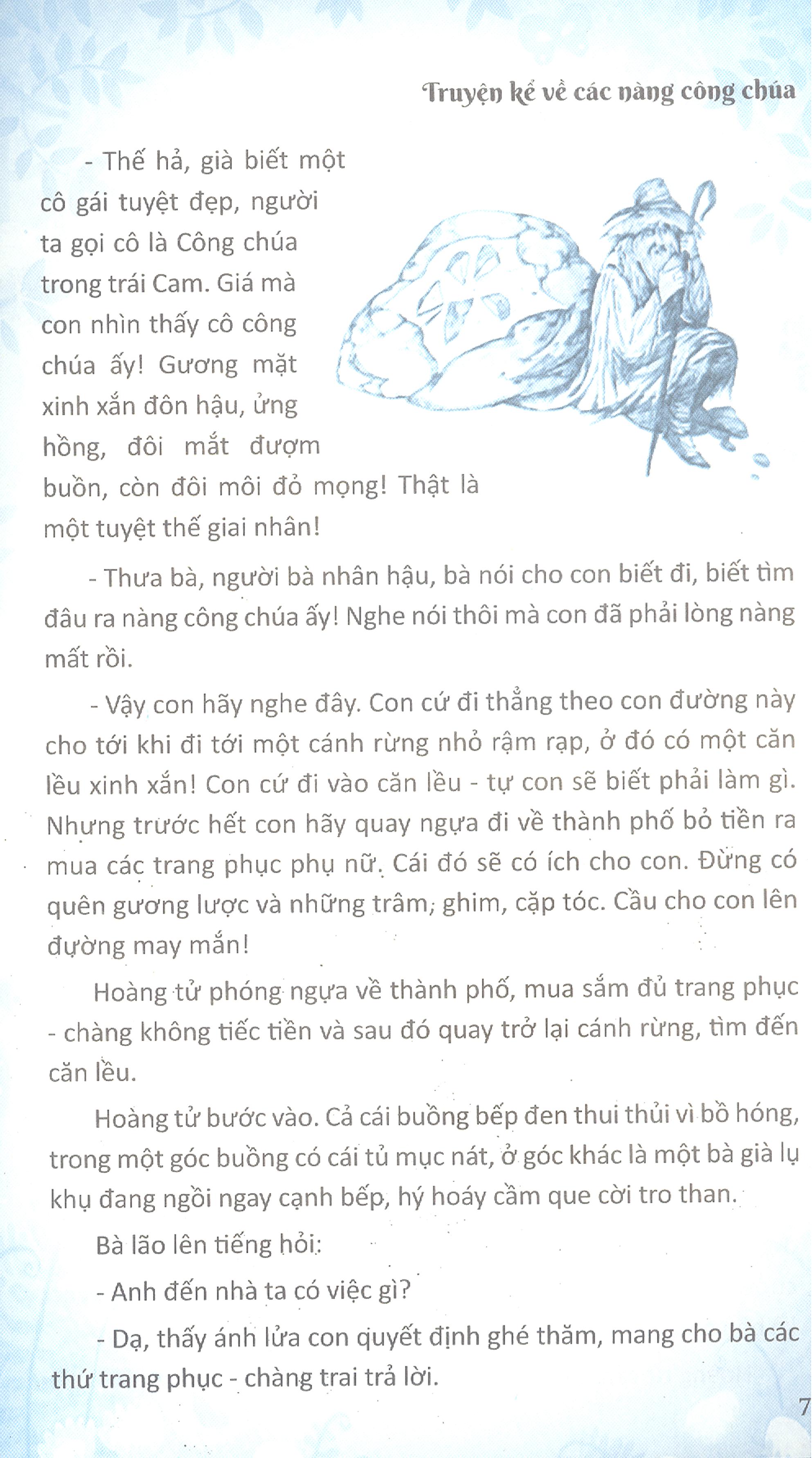 truyện kể về các nàng công chúa
