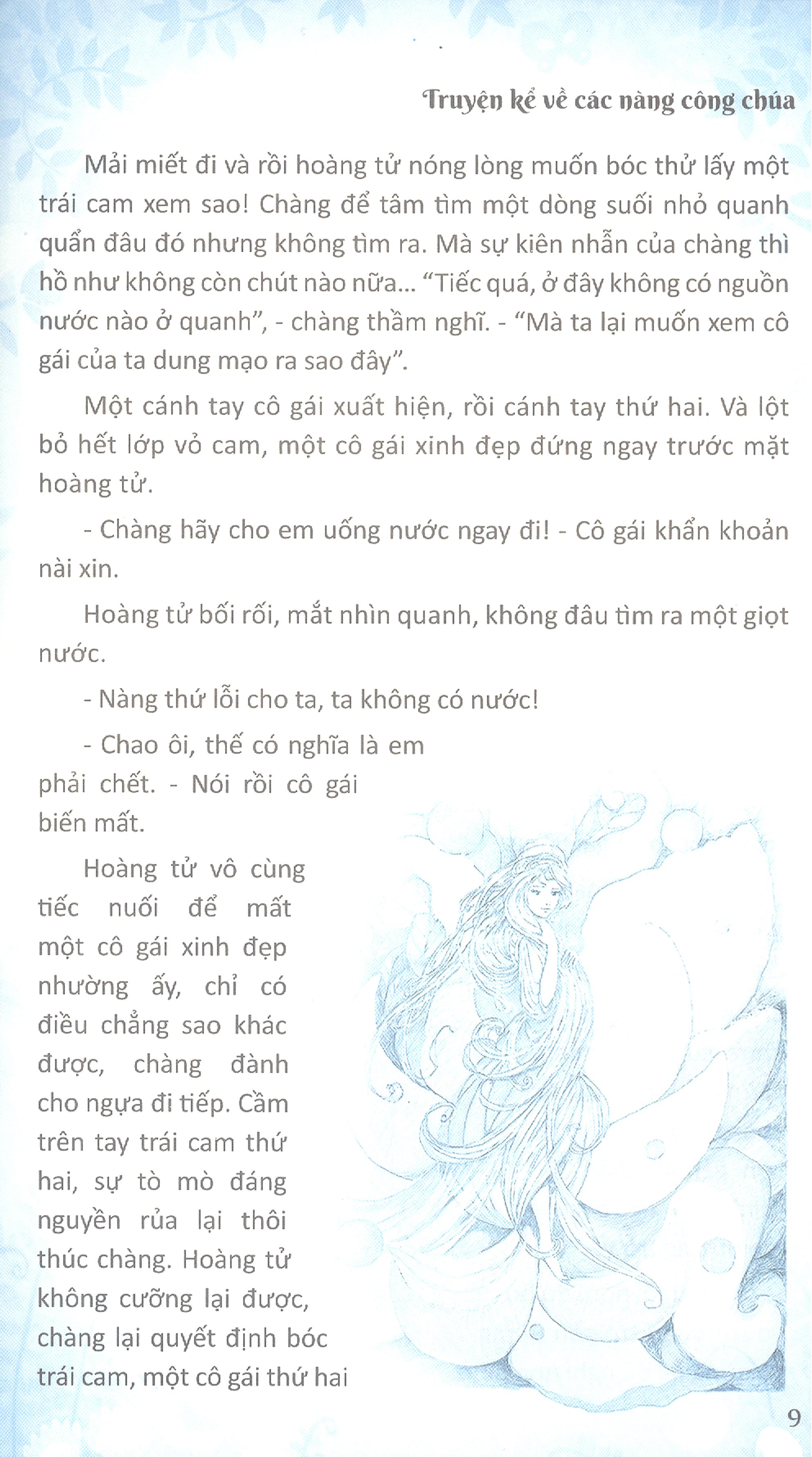 truyện kể về các nàng công chúa