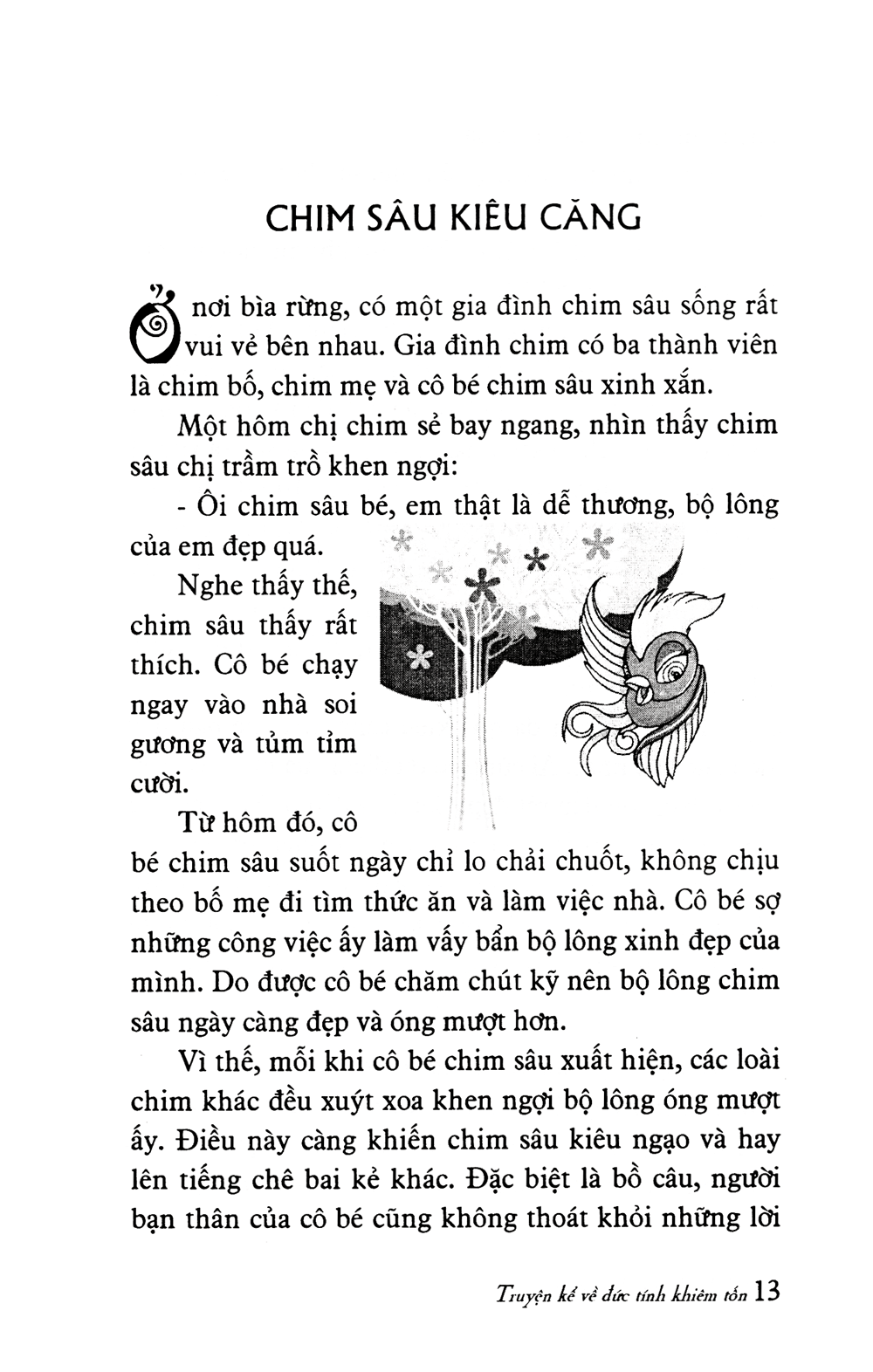 truyện kể về đức tính khiêm tốn