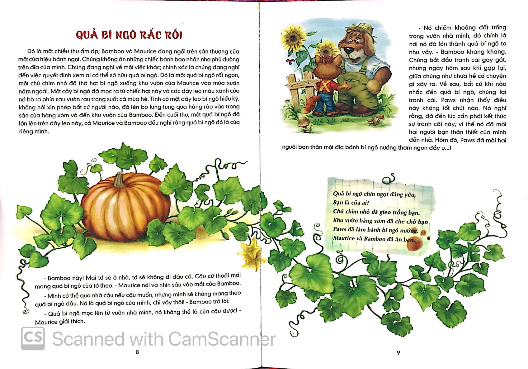 truyện kể về loài vật