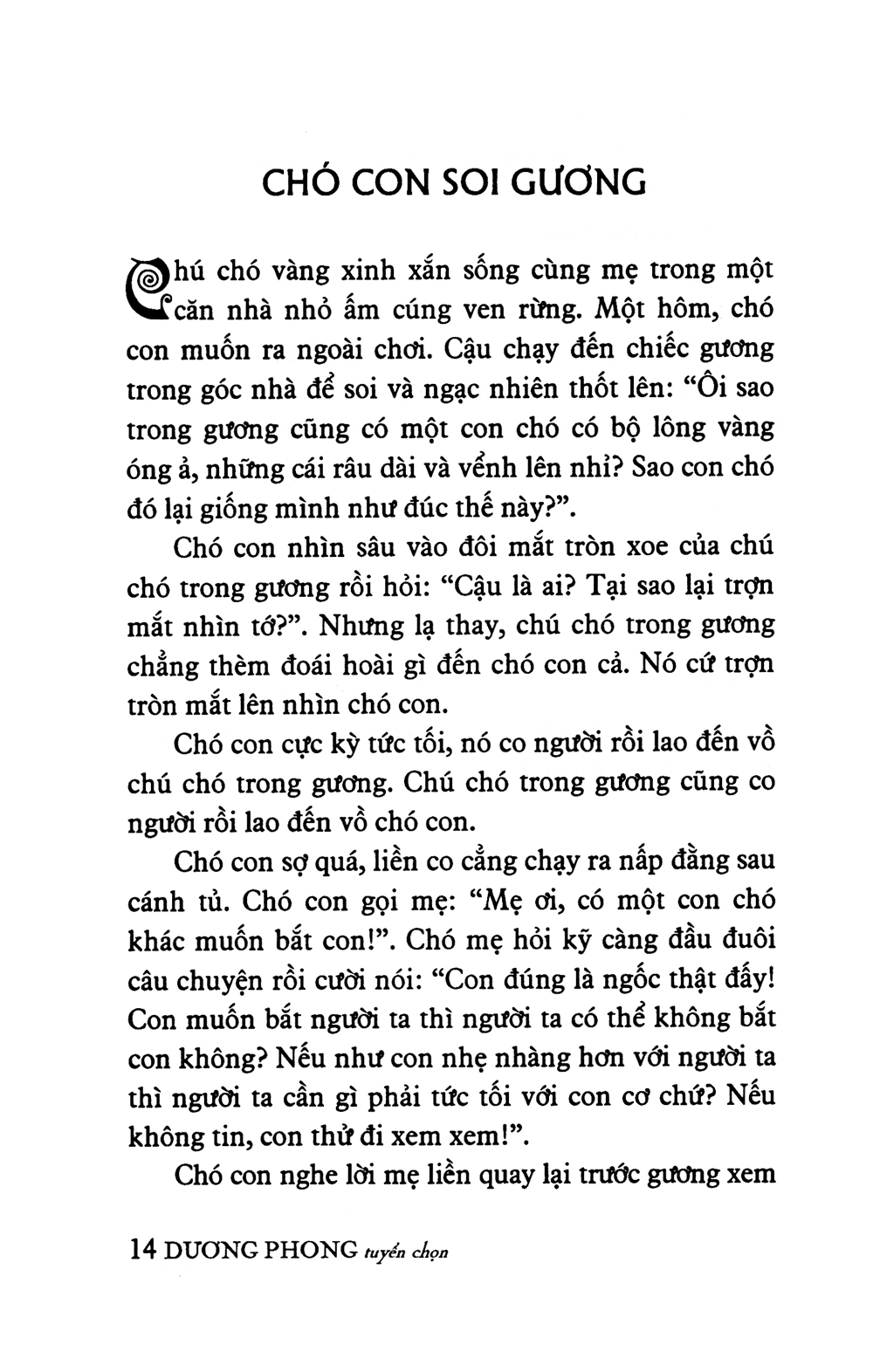 truyện kể về lòng bao dung