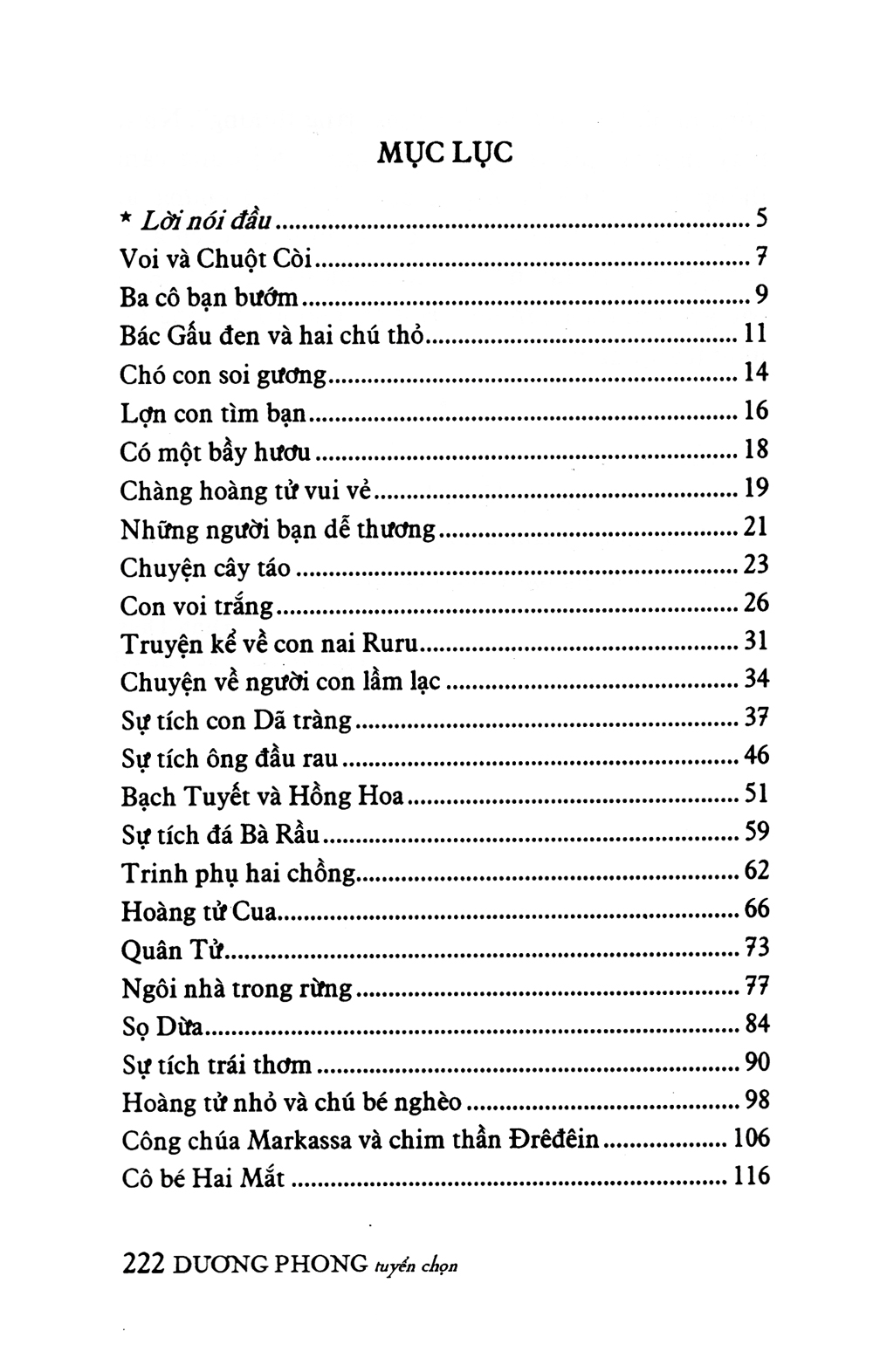 truyện kể về lòng bao dung