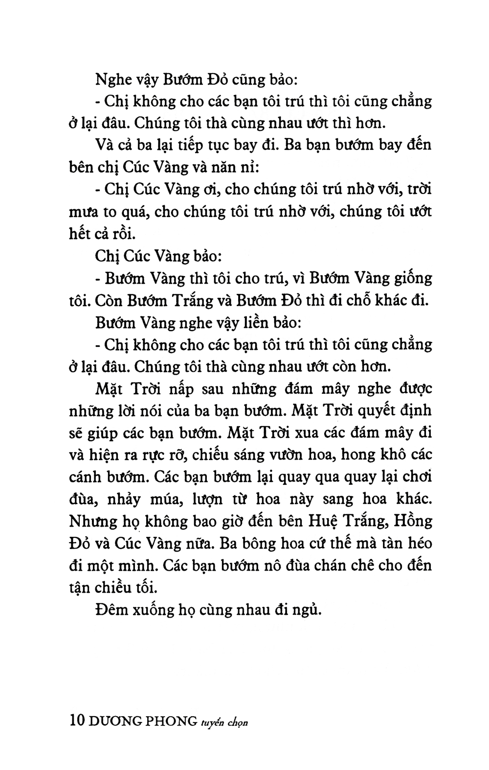 truyện kể về lòng bao dung
