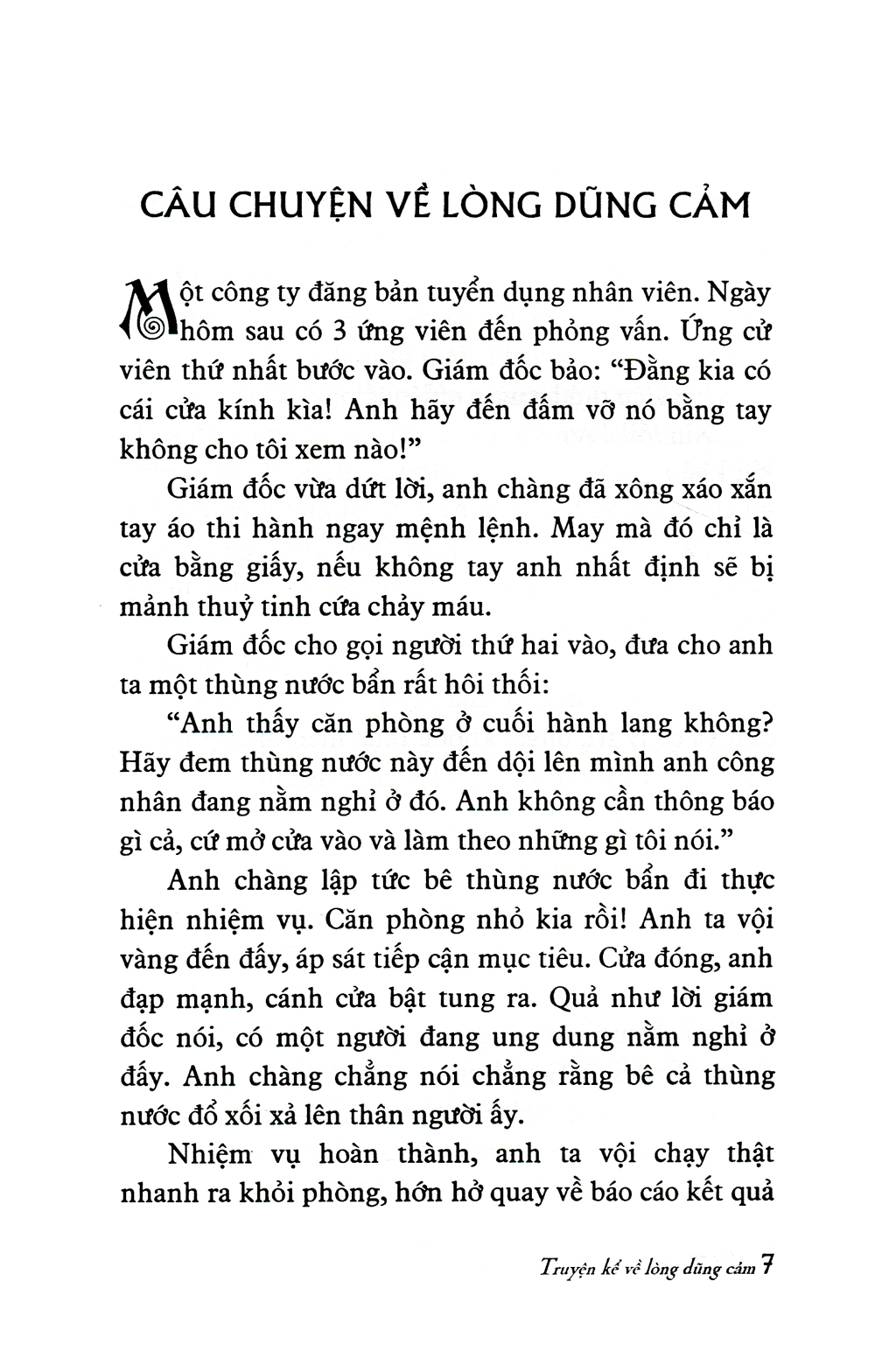 truyện kể về lòng dũng cảm (tái bản 2023)