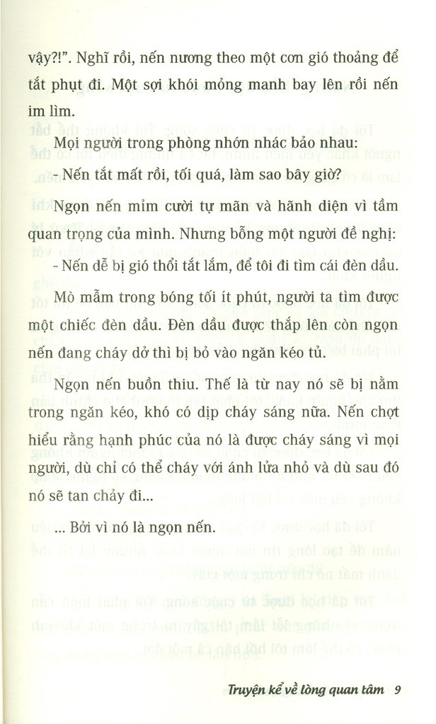 truyện kể về lòng quan tâm (tái bản)