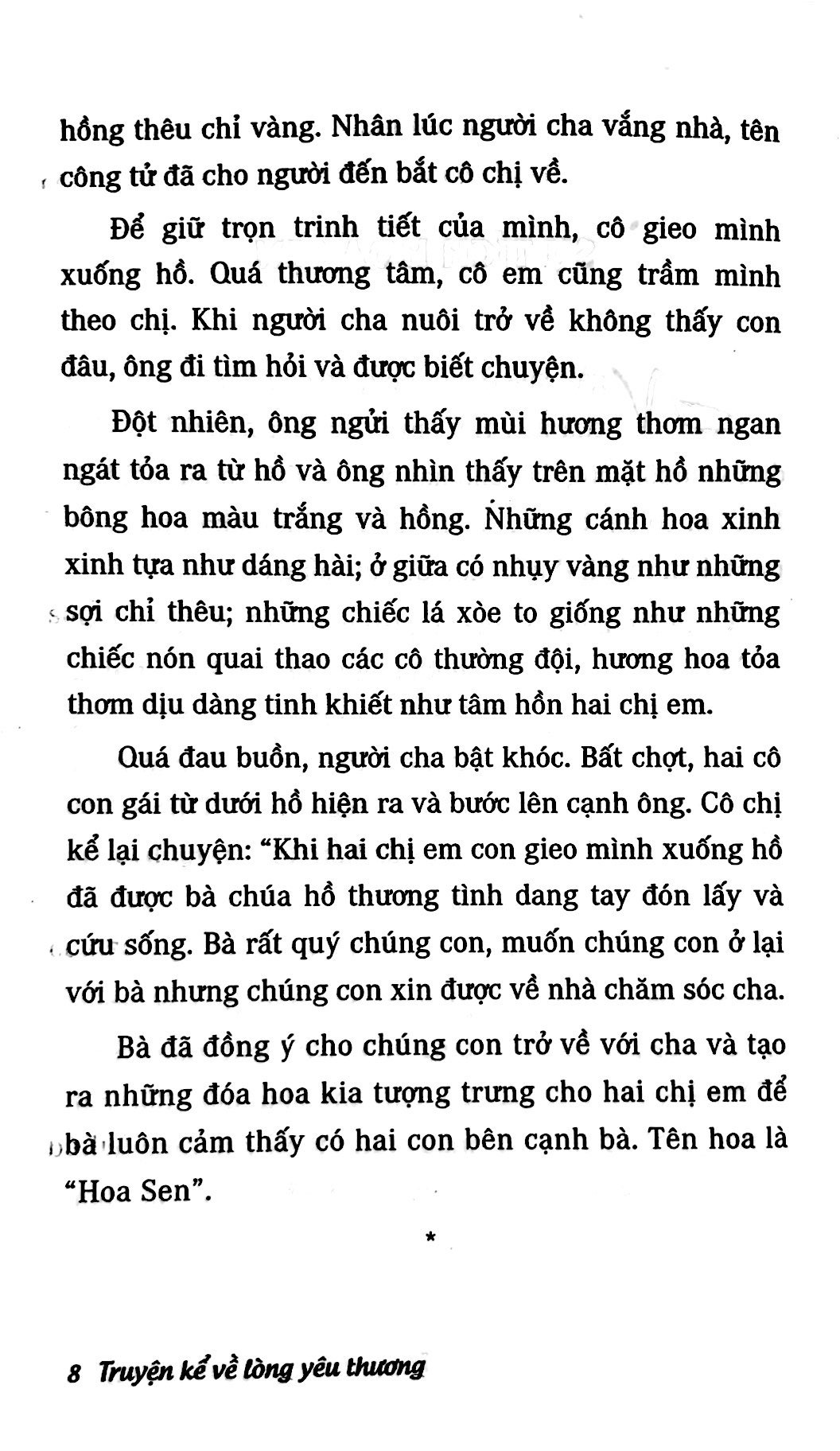 truyện kể về lòng yêu thương (tái bản)