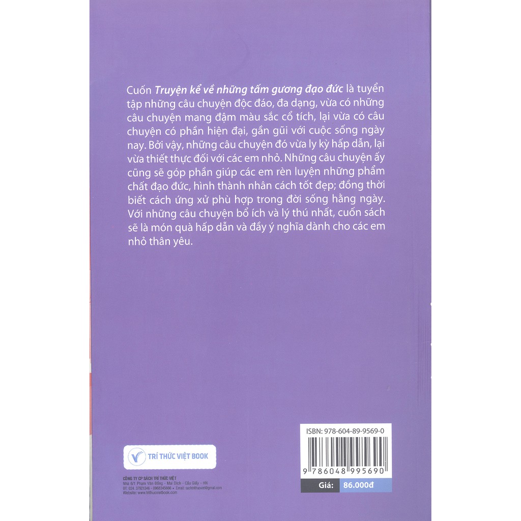 truyện kể về những tấm gương đạo đức (tái bản 2019)