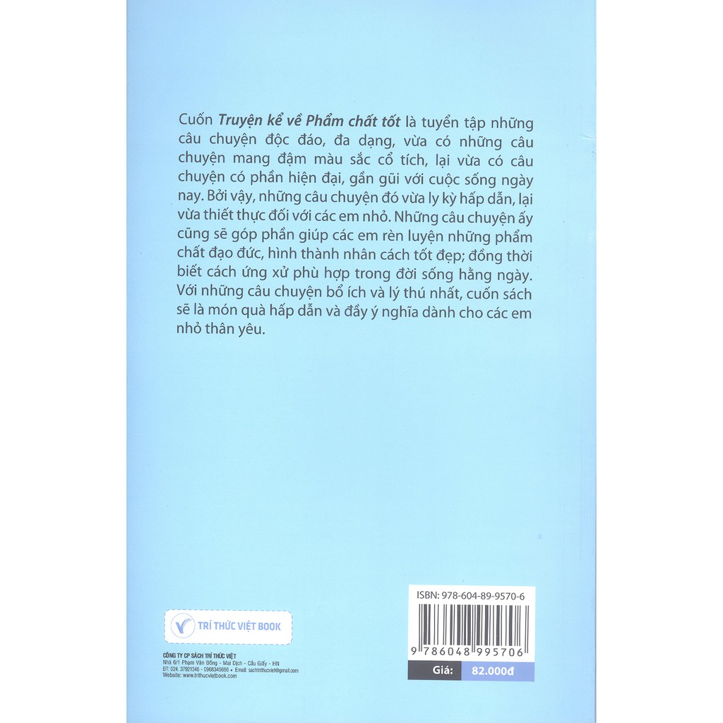 truyện kể về phẩm chất tốt (tái bản 2019)