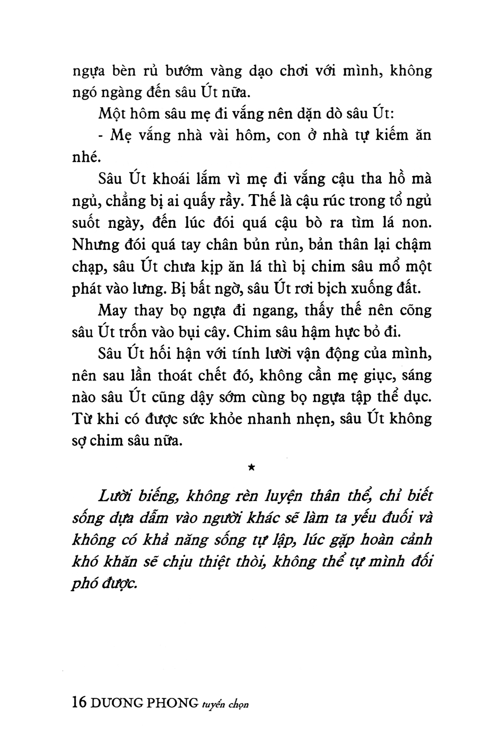 truyện kể về tính tự lập (tái bản 2019)