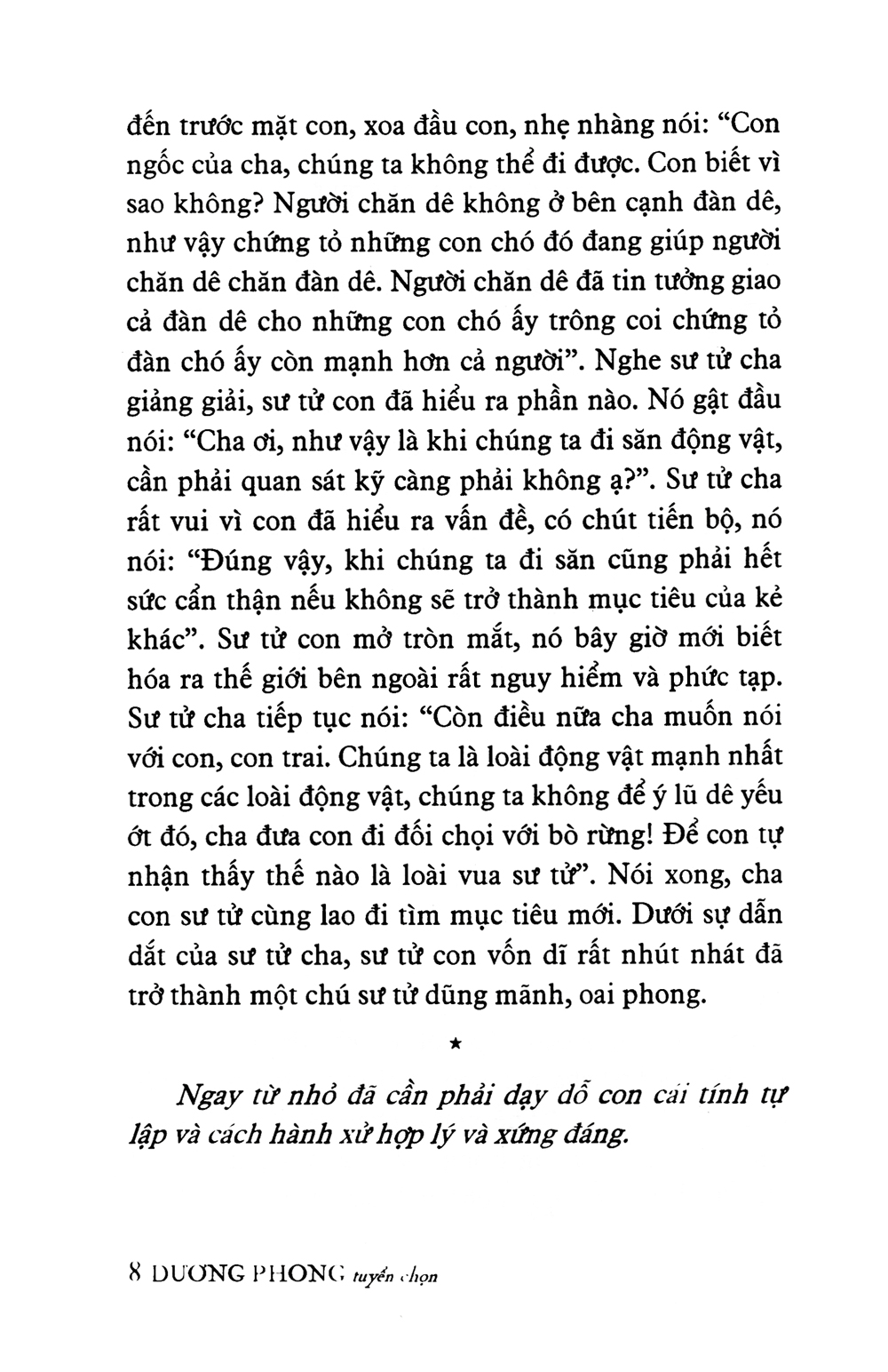truyện kể về tính tự lập (tái bản 2019)