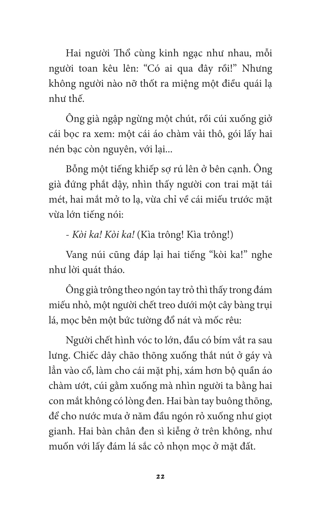 truyện kinh dị việt nam - vàng và máu