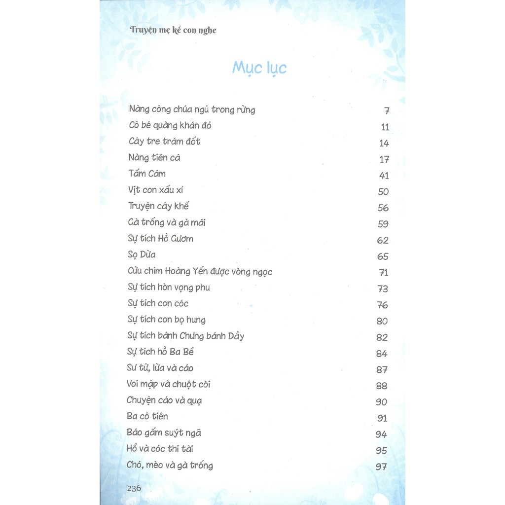 truyện mẹ kể con nghe