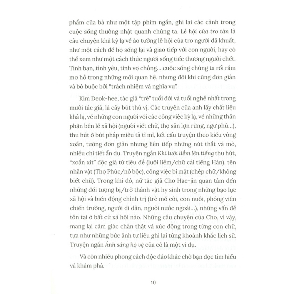 truyện ngắn đương đại hàn quốc - tập 2