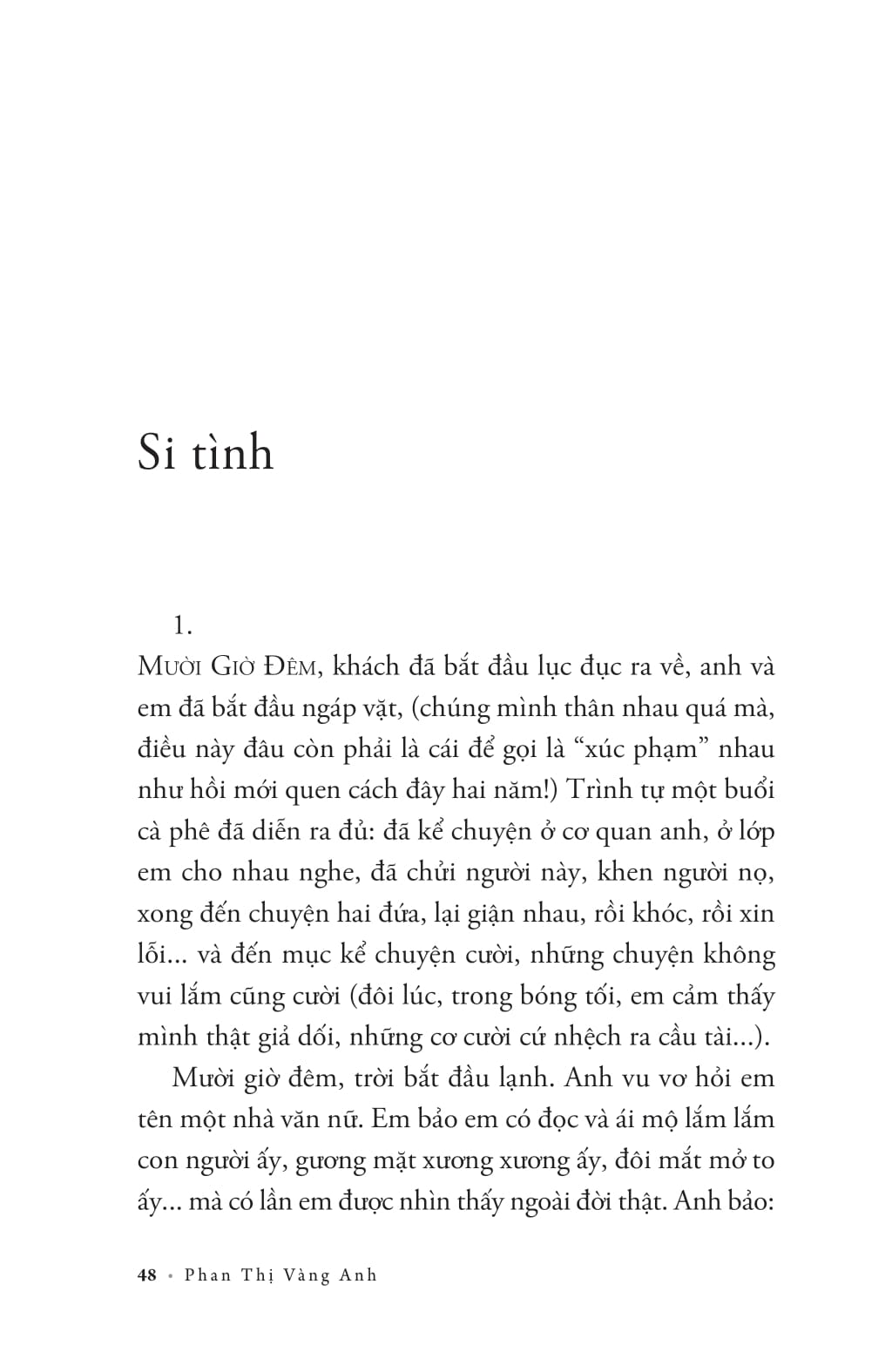 truyện ngắn phan thị vàng anh (tái bản 2025)