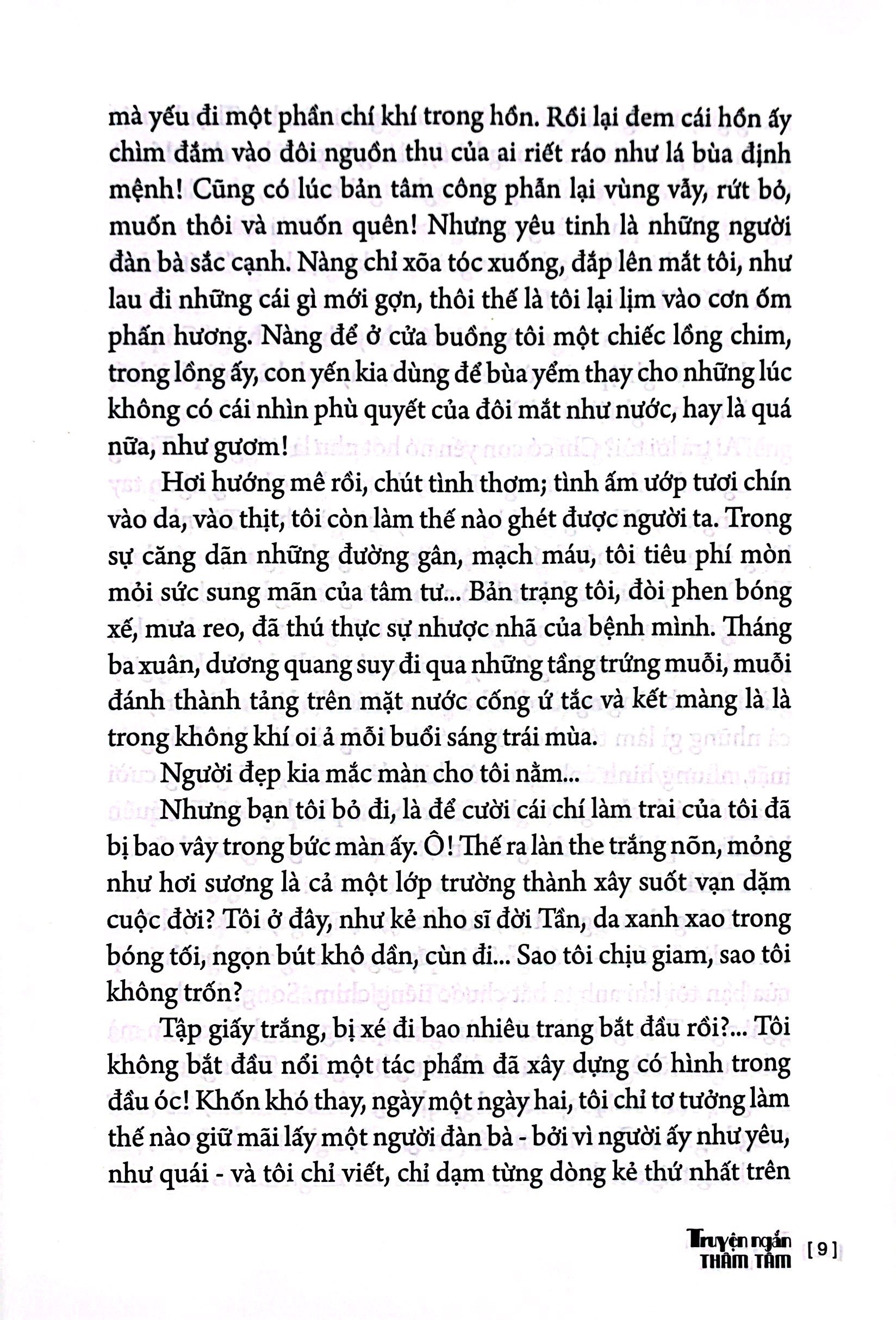 truyện ngắn thâm tâm