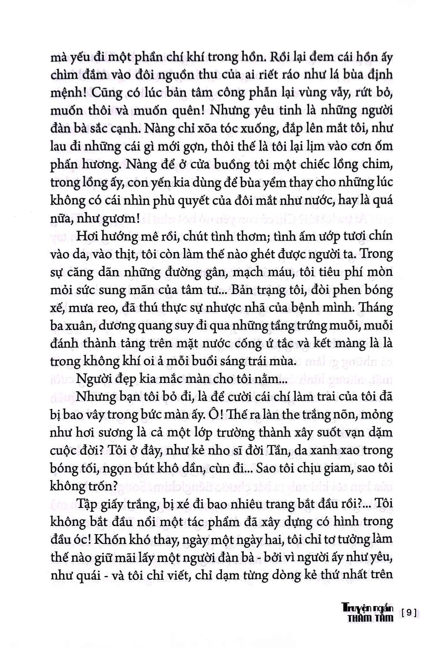 truyện ngắn thâm tâm