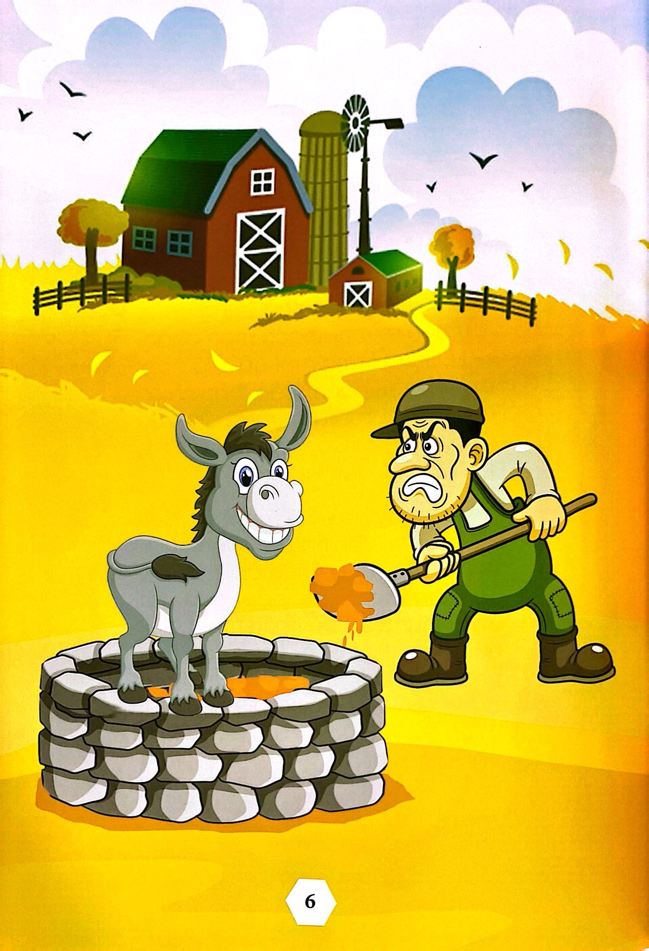 truyện ngụ ngôn chữ to cho trẻ tập đọc