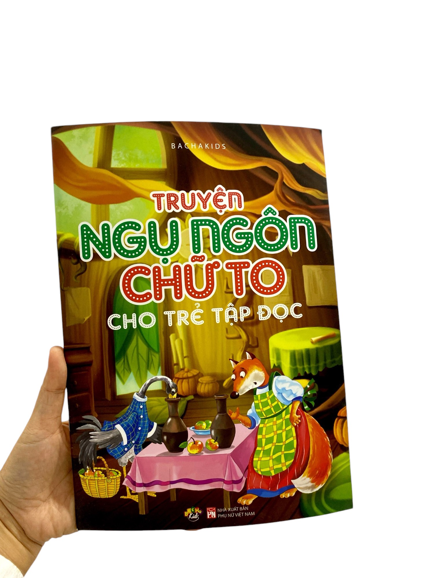 truyện ngụ ngôn chữ to cho trẻ tập đọc