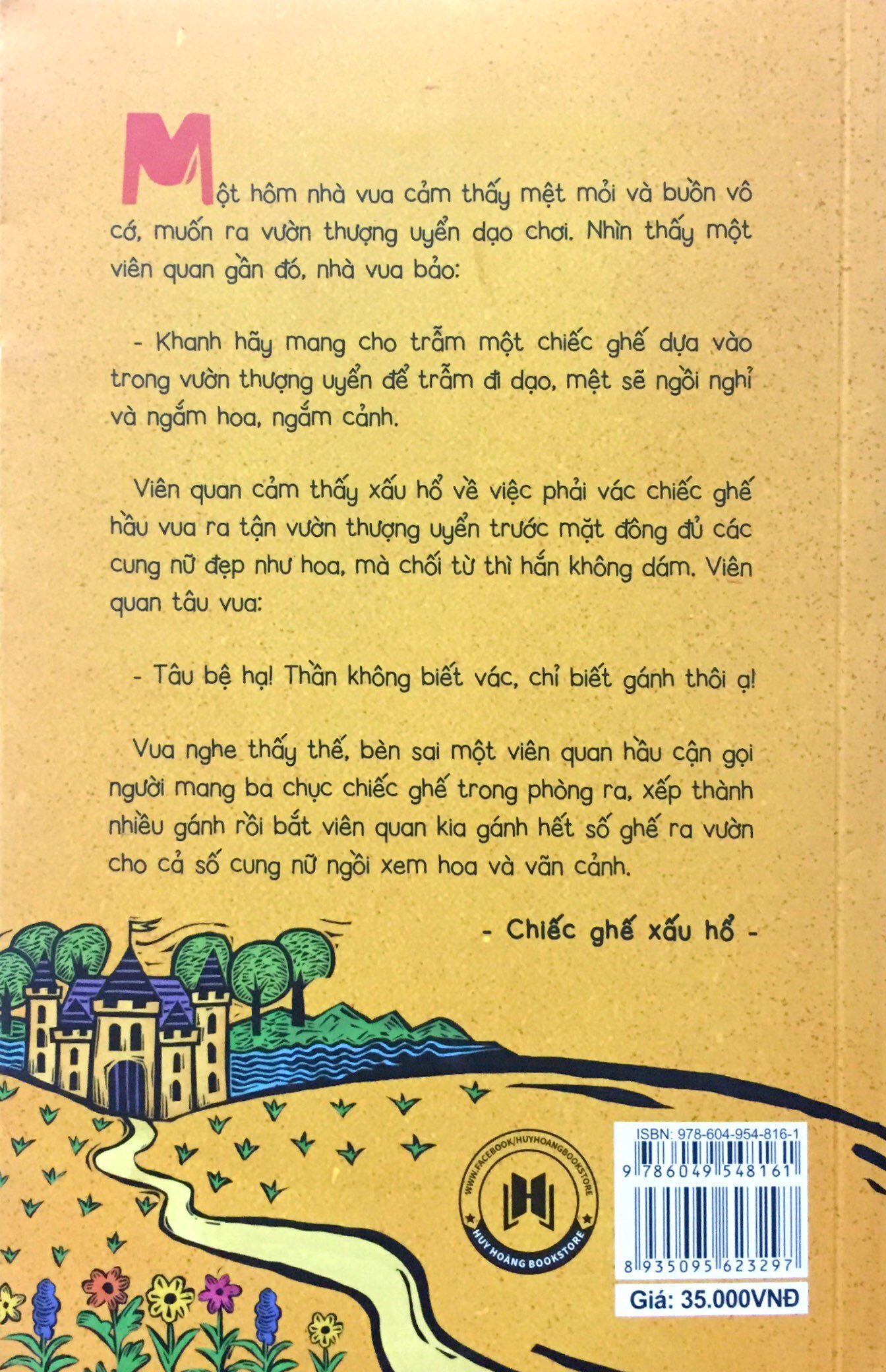 truyện ngụ ngôn thế giới chọn lọc - chiếc ghế xấu hổ