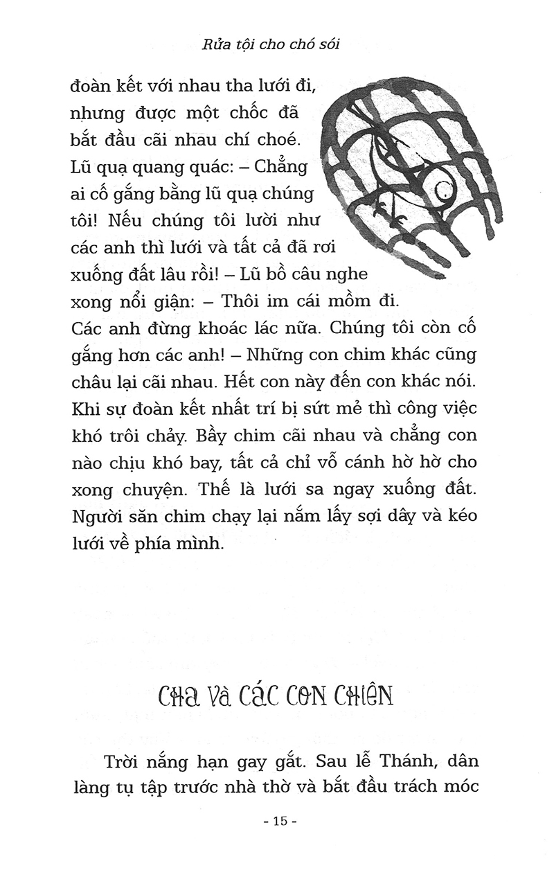 truyện ngụ ngôn thế giới chọn lọc - rửa tội cho chó sói