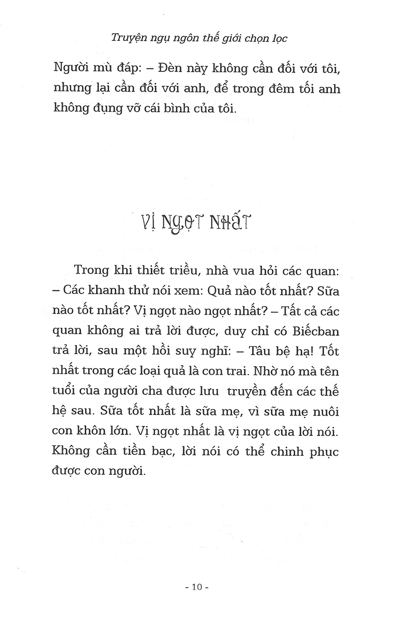 truyện ngụ ngôn thế giới chọn lọc - rửa tội cho chó sói