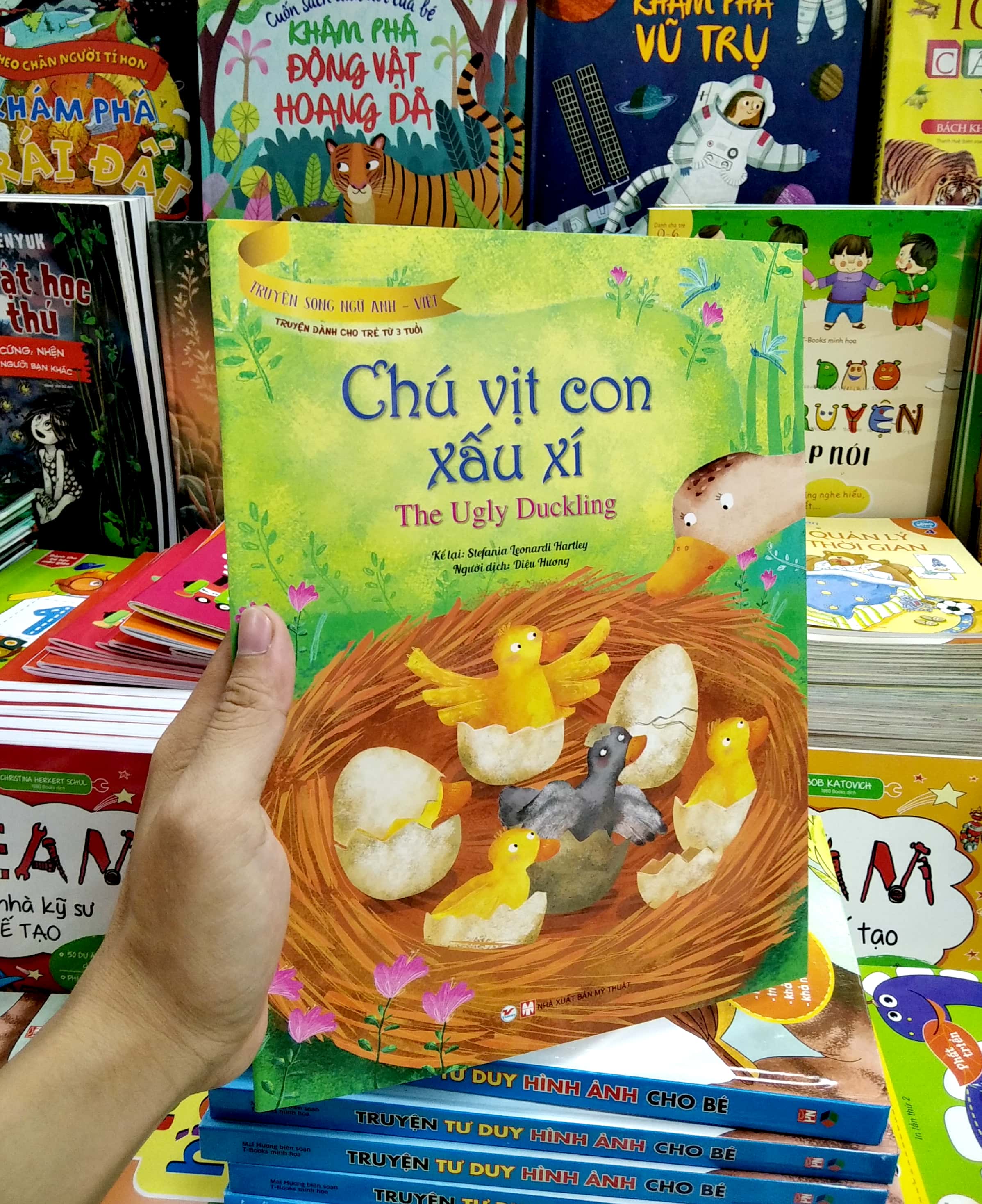truyện song ngữ anh - việt: chú vịt con xấu xí