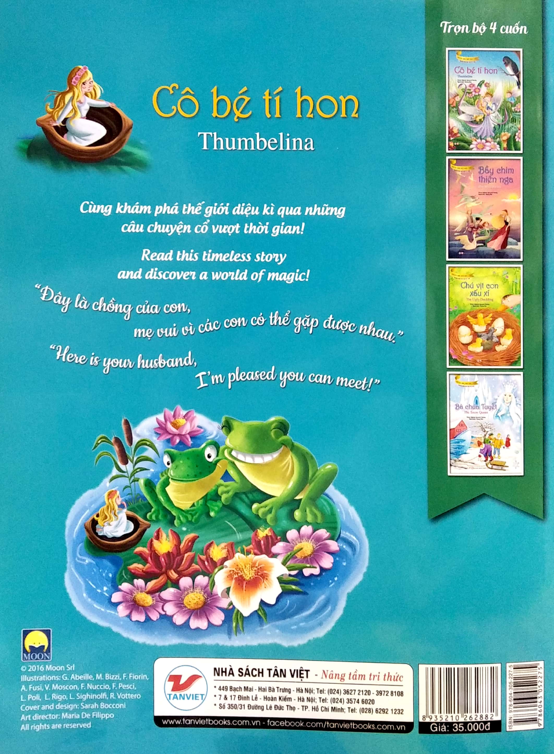 truyện song ngữ anh - việt: cô bé tí hon