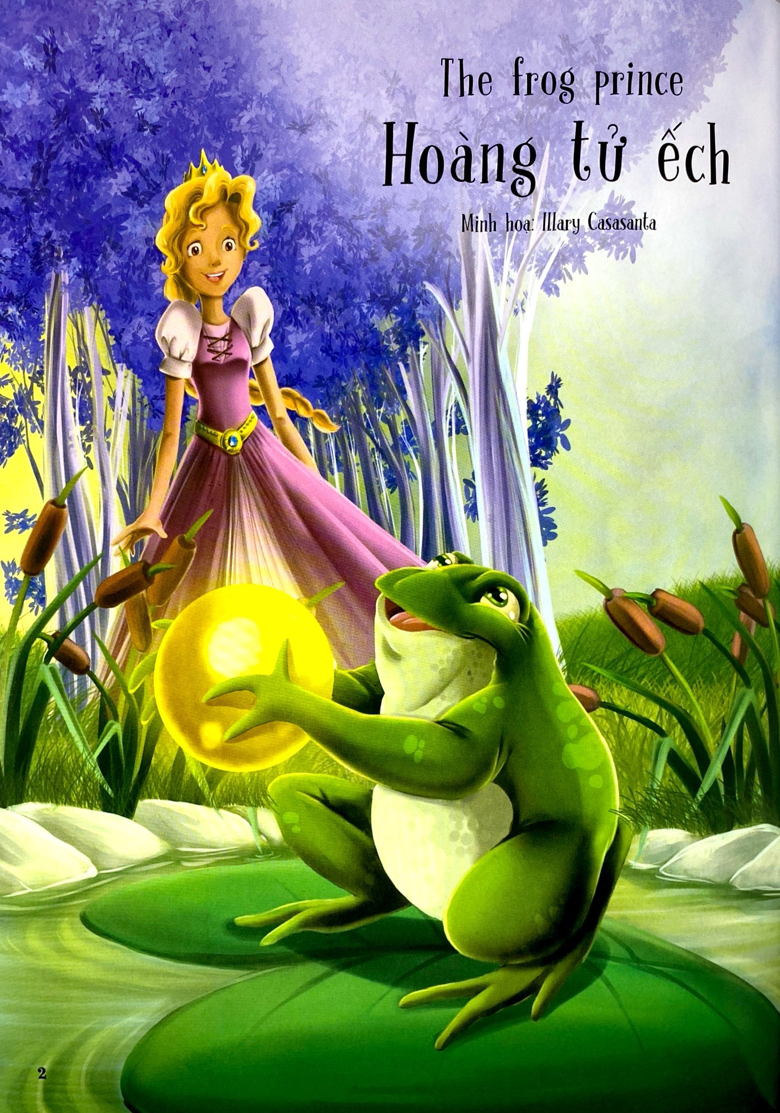 truyện song ngữ anh - việt: hoàng tử ếch