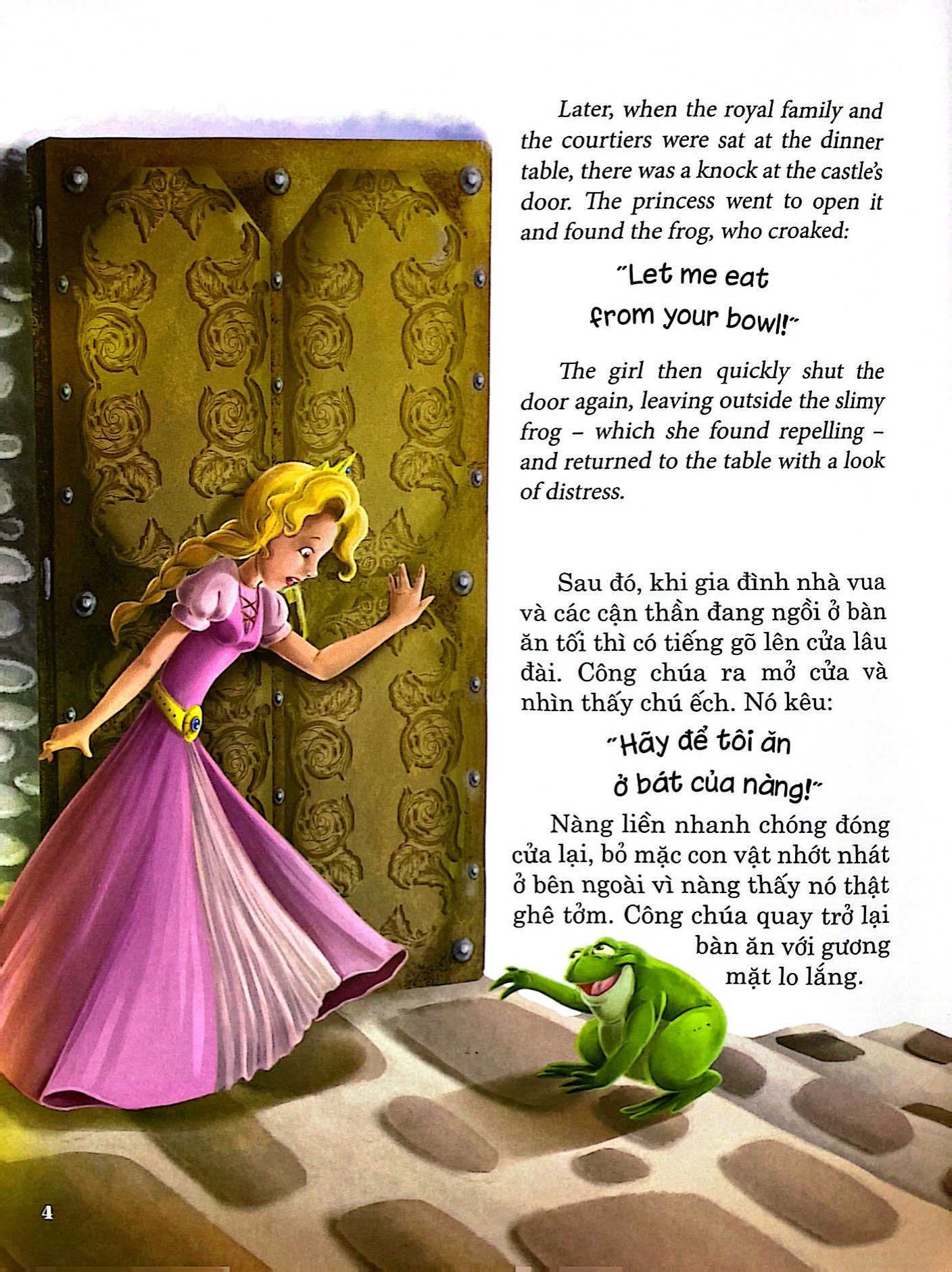 truyện song ngữ anh - việt: hoàng tử ếch