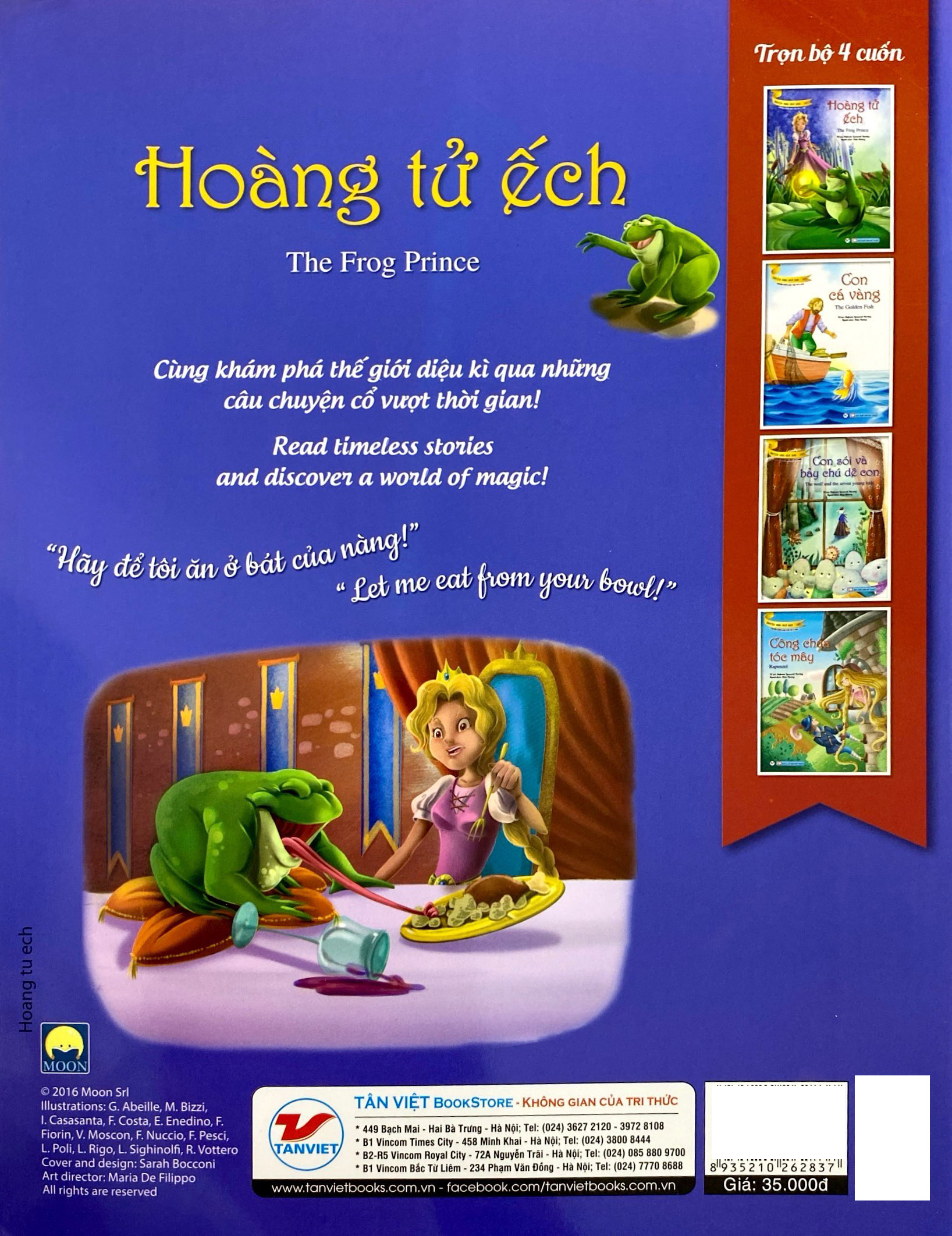truyện song ngữ anh - việt: hoàng tử ếch