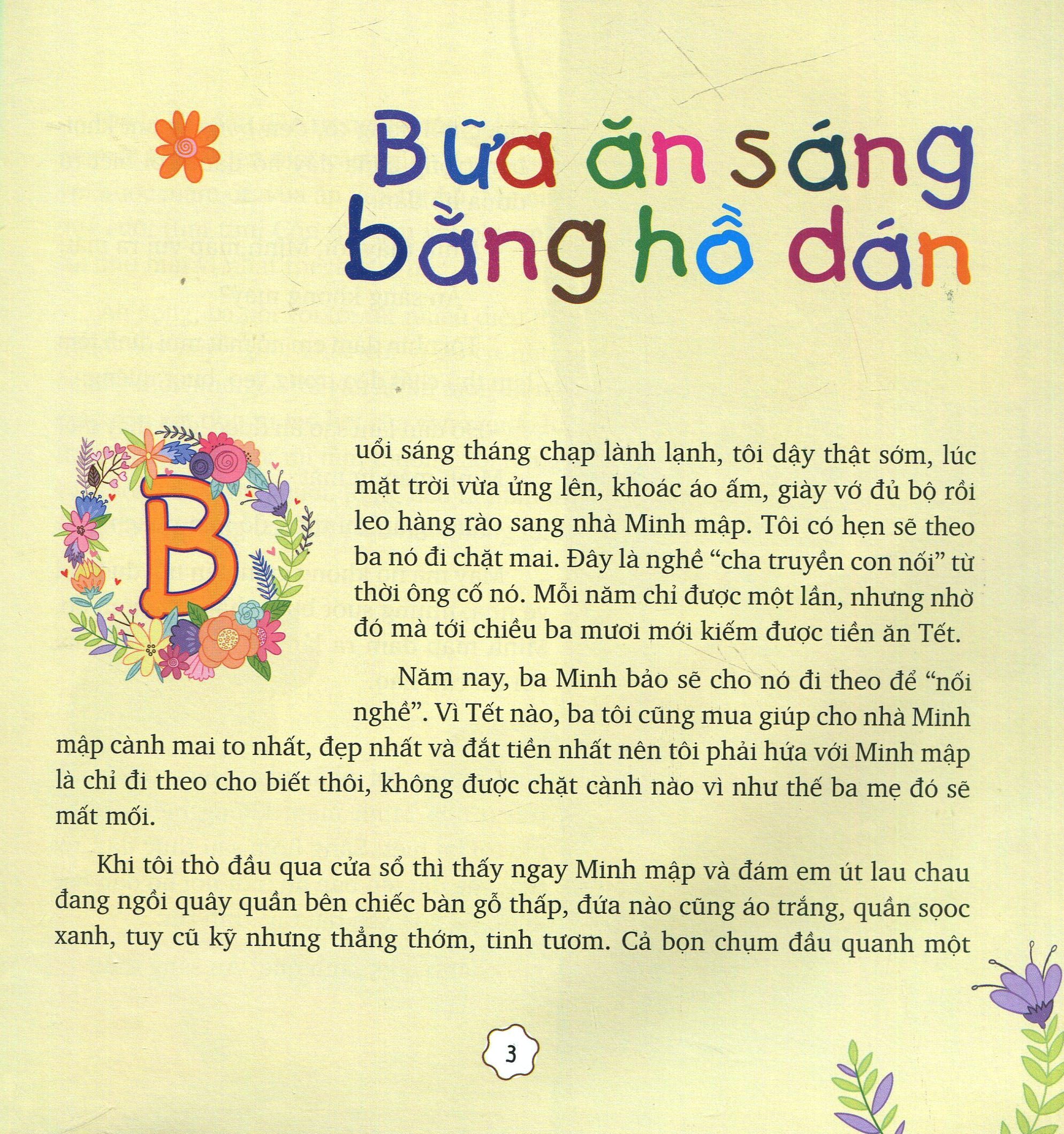 truyện thiếu nhi hạt giống tâm hồn - bữa ăn sáng bằng hồ dán (tái bản 2020)