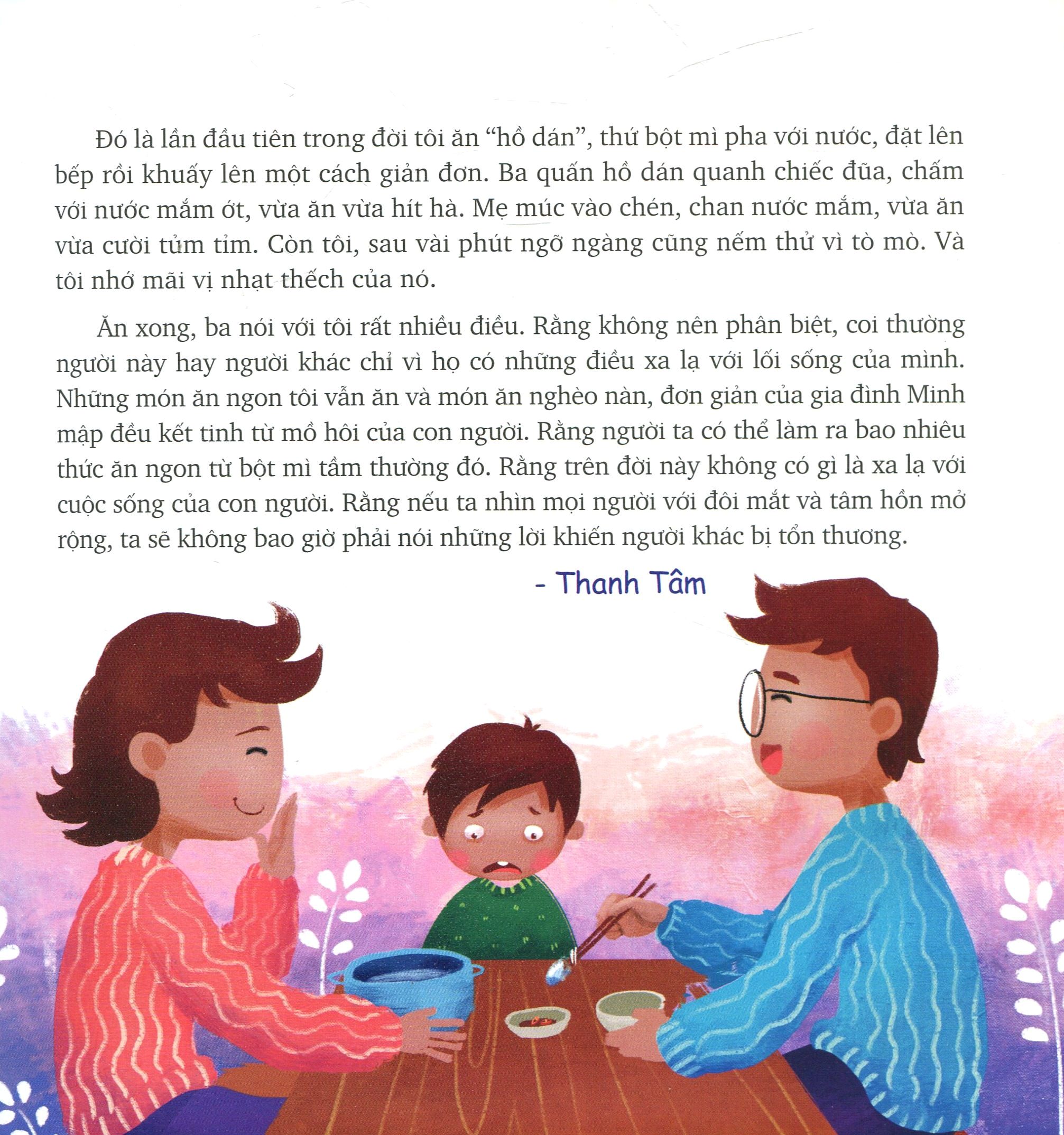 truyện thiếu nhi hạt giống tâm hồn - bữa ăn sáng bằng hồ dán (tái bản 2020)