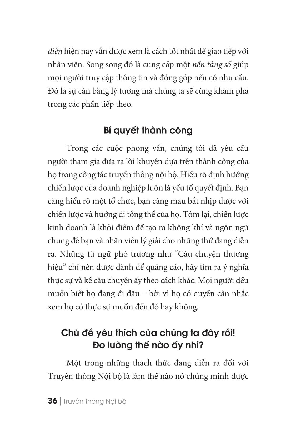 truyền thông nội bộ: linh hồn của doanh nghiệp