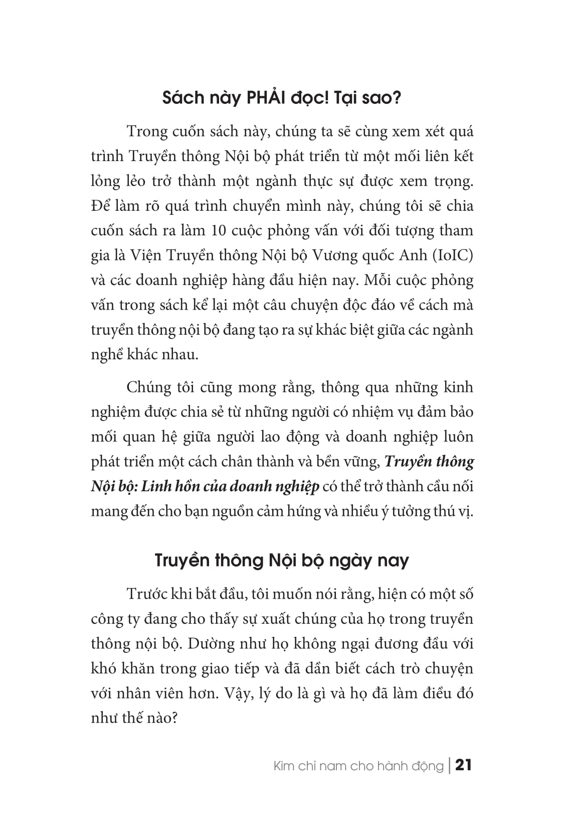 truyền thông nội bộ: linh hồn của doanh nghiệp